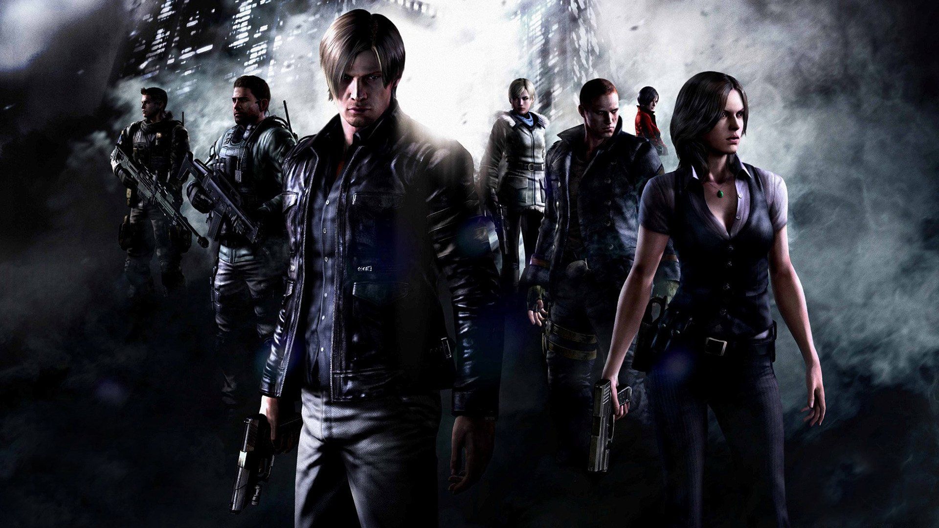 Personaggi Resident Evil 6 armati, 1920x1080 Full HD 1080p, Desktop