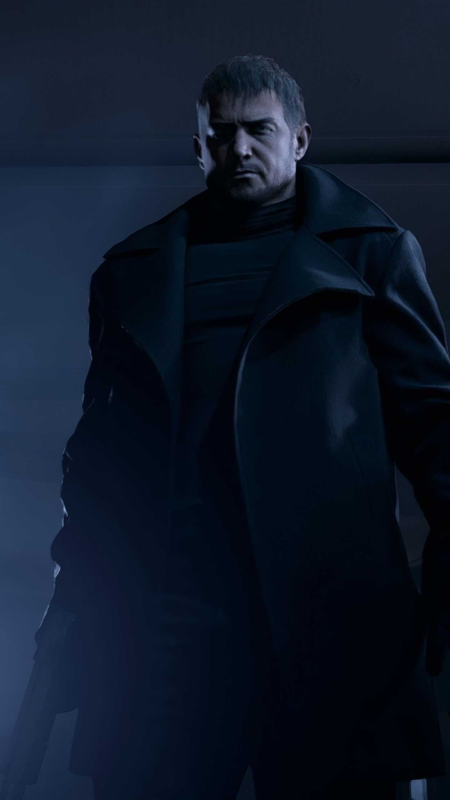 Uomo con cappotto Resident Evil, 1440x2560 Full HD Verticale, Samsung Galaxy