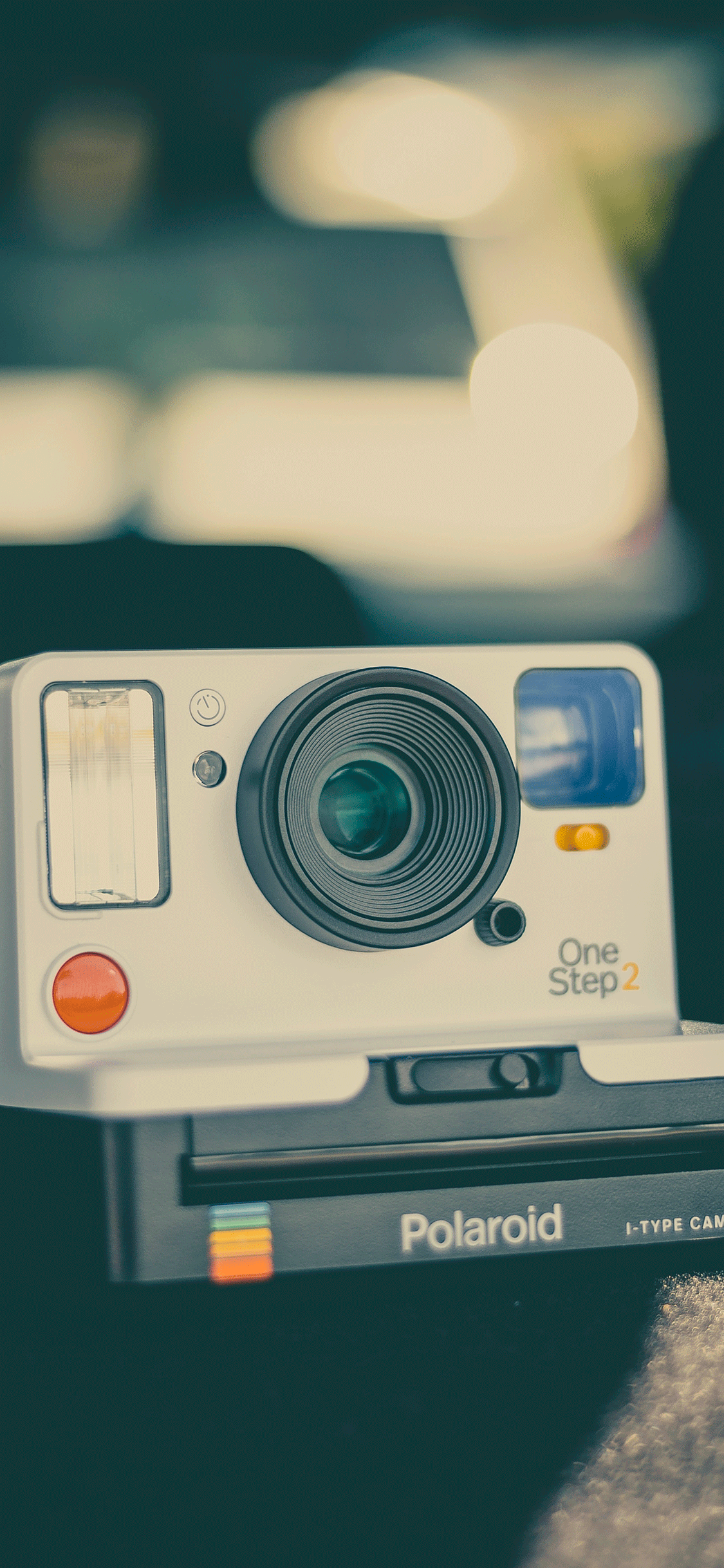 Fotocamera Polaroid OneStep vintage, 1125x2436 Verticale, iPhone Pro Max