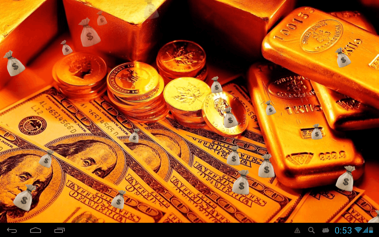 Lingotti oro e dollari, 1280x800 720p, Acer Nitro