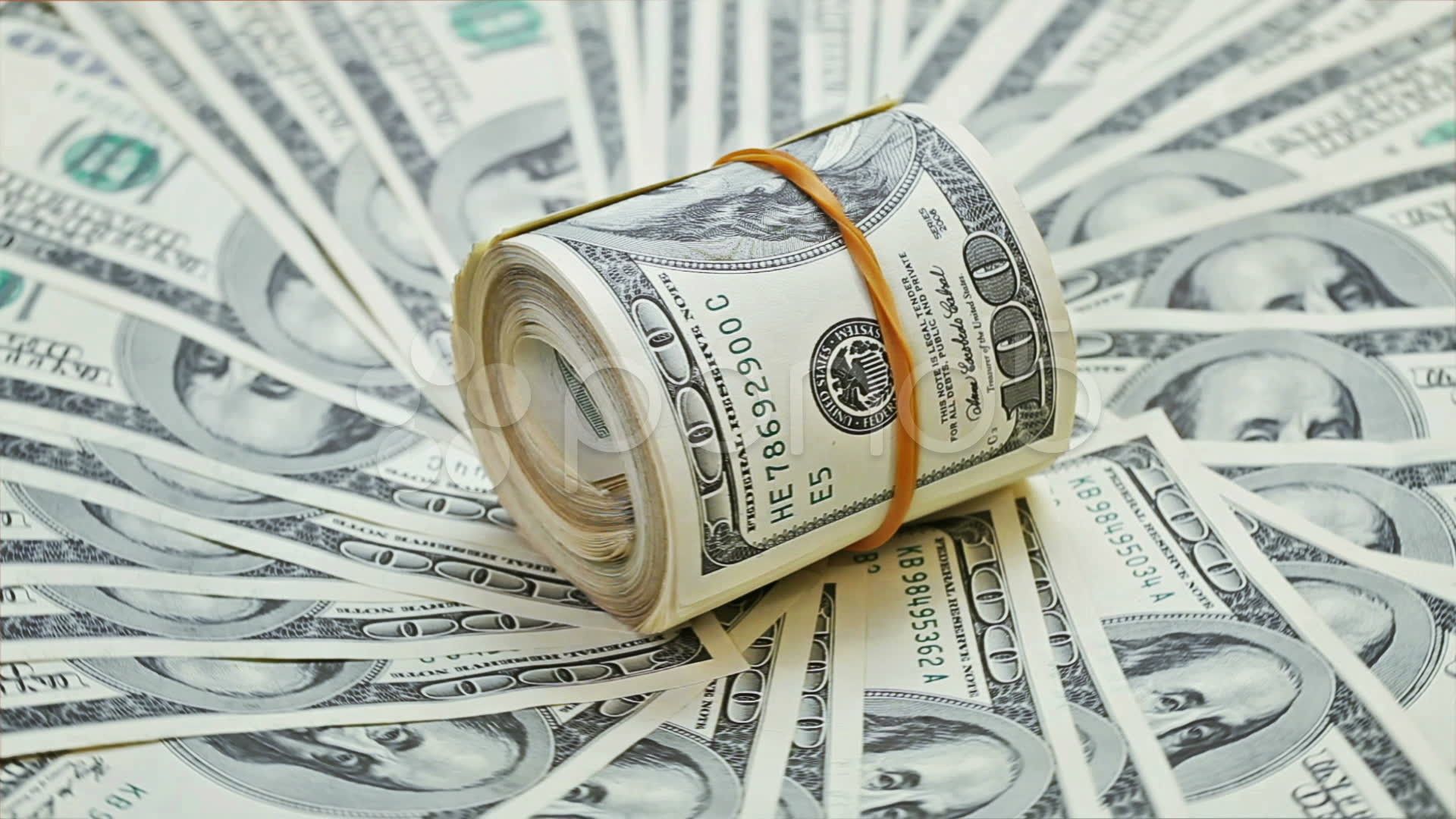 Rotolo di banconote dollari, 1920x1080 Full HD 1080p, Laptop