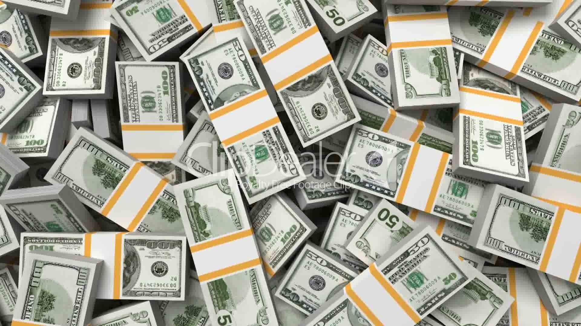 Mazzette di banconote dollari, 1920x1080 Full HD 1080p, Desktop
