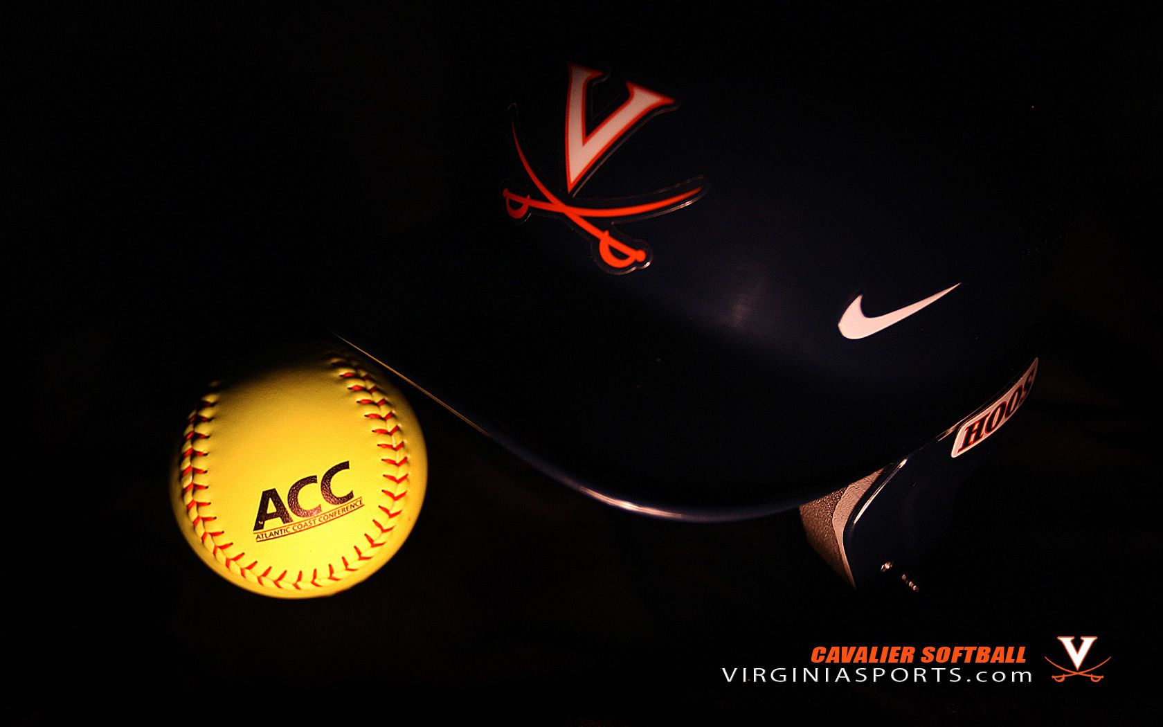 Softball ACC e mazza Virginia, 1680x1050 HD, Desktop