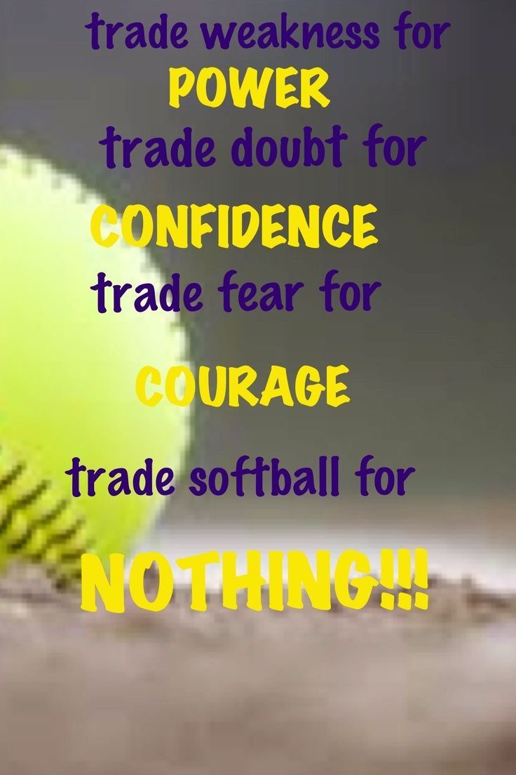 Palla da softball con citazione motivazionale, 736x1104 Verticale, Telefono