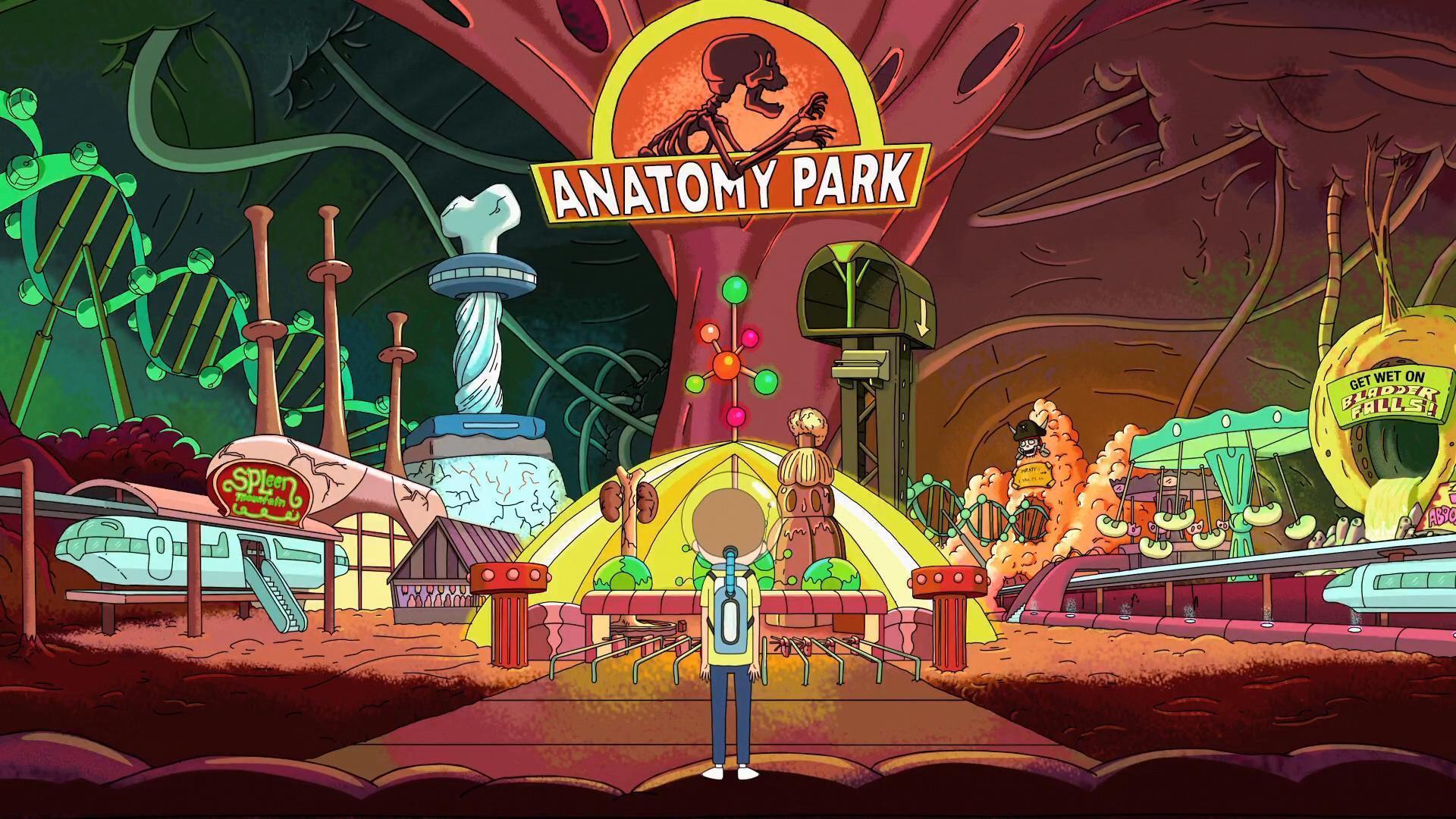 Anatomy Park Rick and Morty, 1920x1080 Full HD, PC Desktop