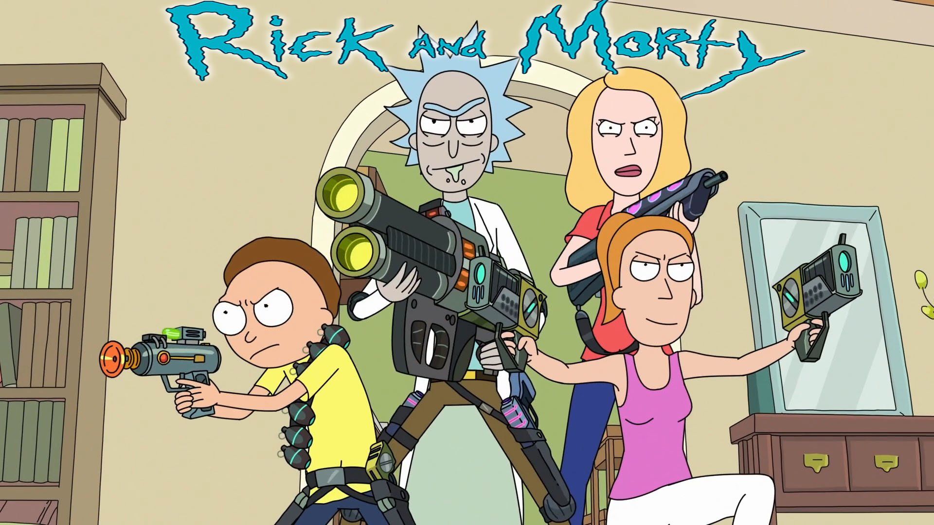 Rick and Morty famiglia armi, 1920x1080 Full HD, Desktop