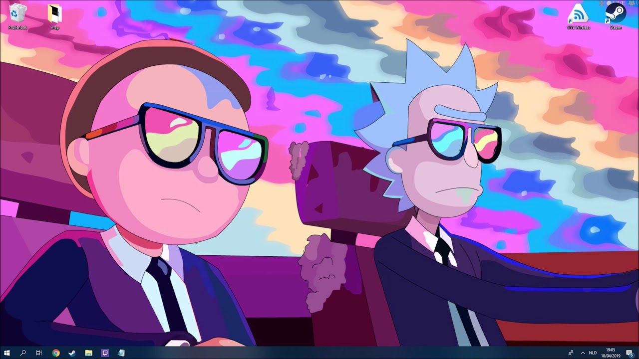 Rick e Morty con occhiali da sole, 1280x720 720p, PC