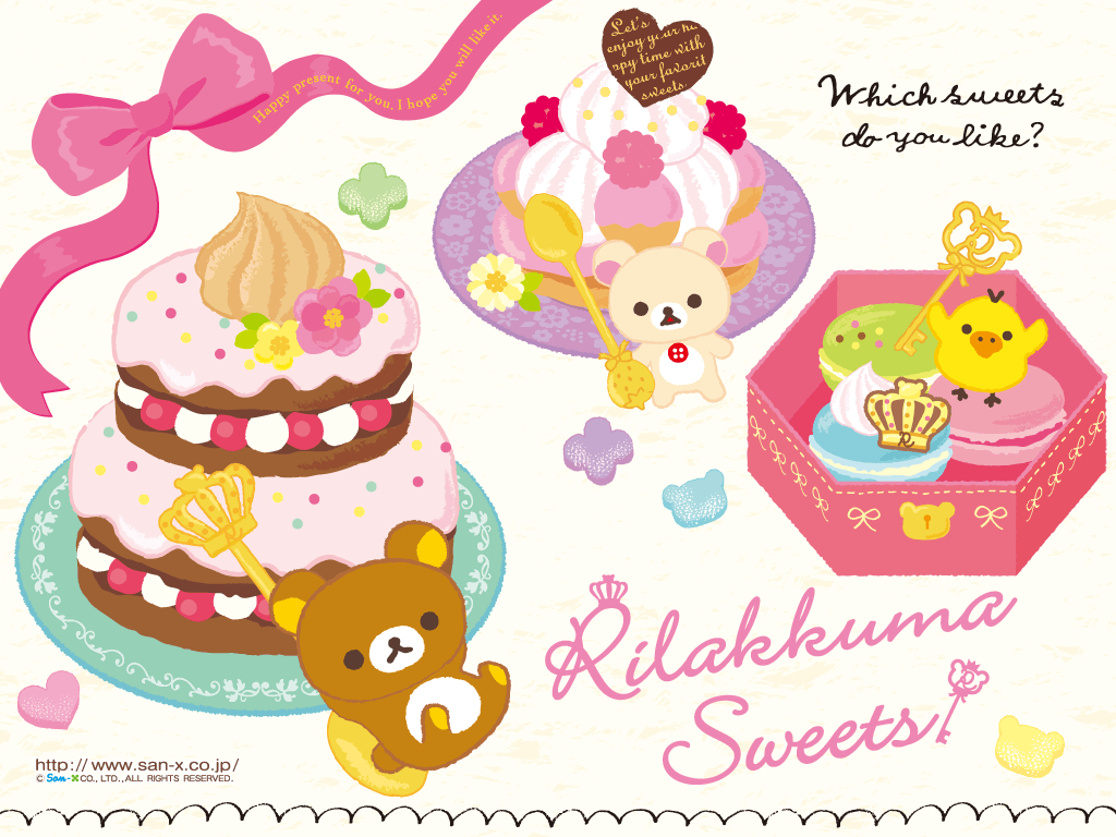 Rilakkuma e Korilakkuma pigiama party, 982x982 HD, PC