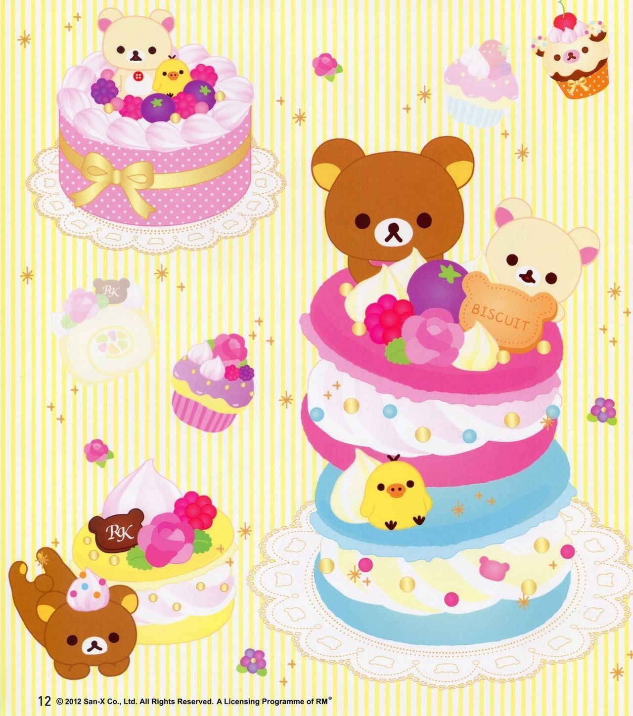 Rilakkuma con regalo e cuore, 1024x768 HD, PC