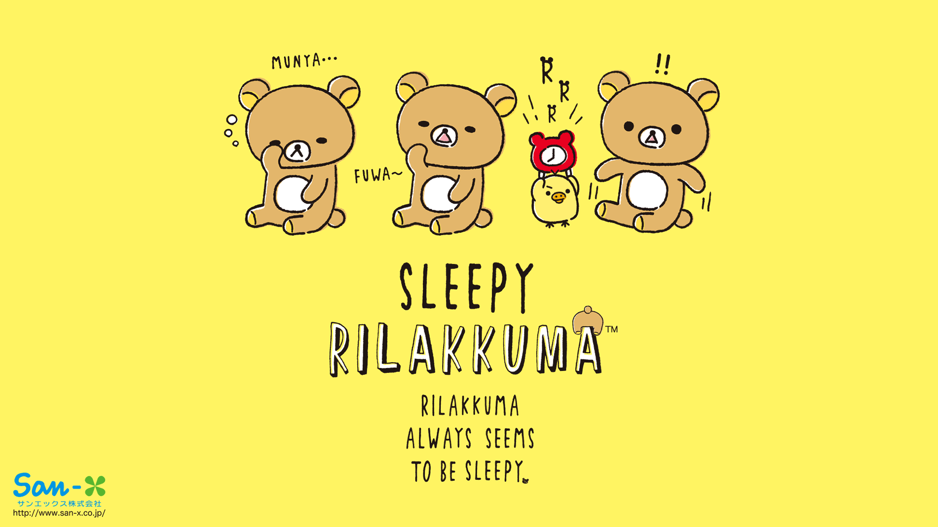 Rilakkuma dolce a forma di orso, 1200x676 HD, PC