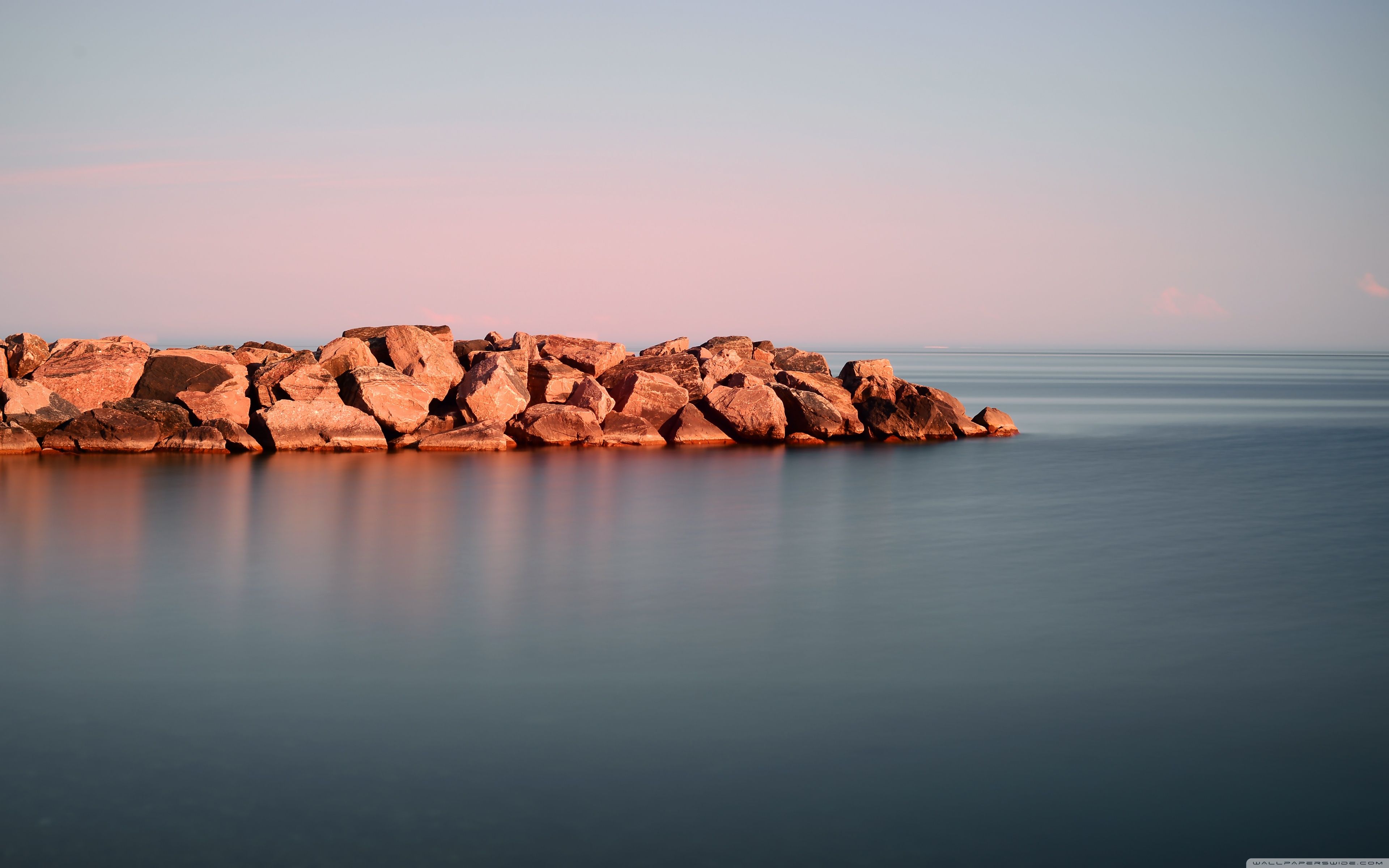 Molo al tramonto sul lago, 1920x1080 Full HD 1080p, PC Desktop