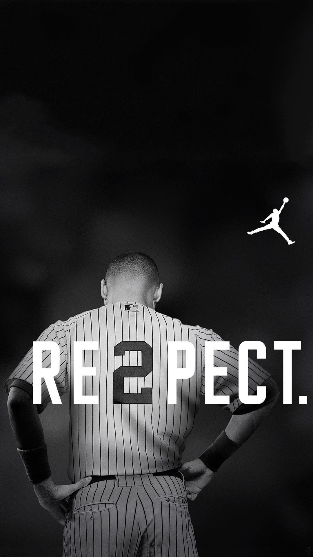 Derek Jeter Jordan Respect, 1080x1920 Full HD Verticale, Smartphone