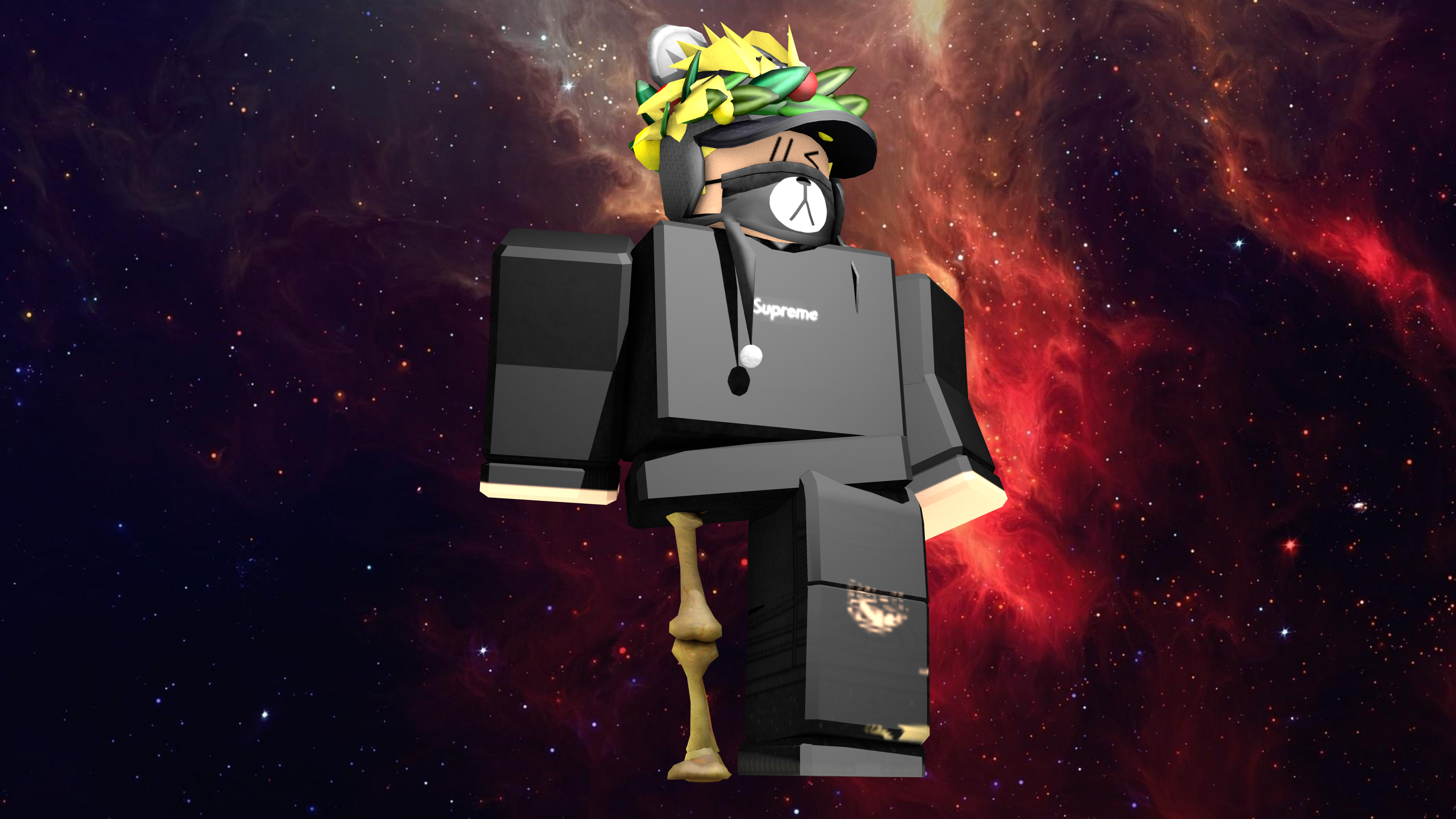 Noob Roblox che fa dab, 1280x720 720p, iMac