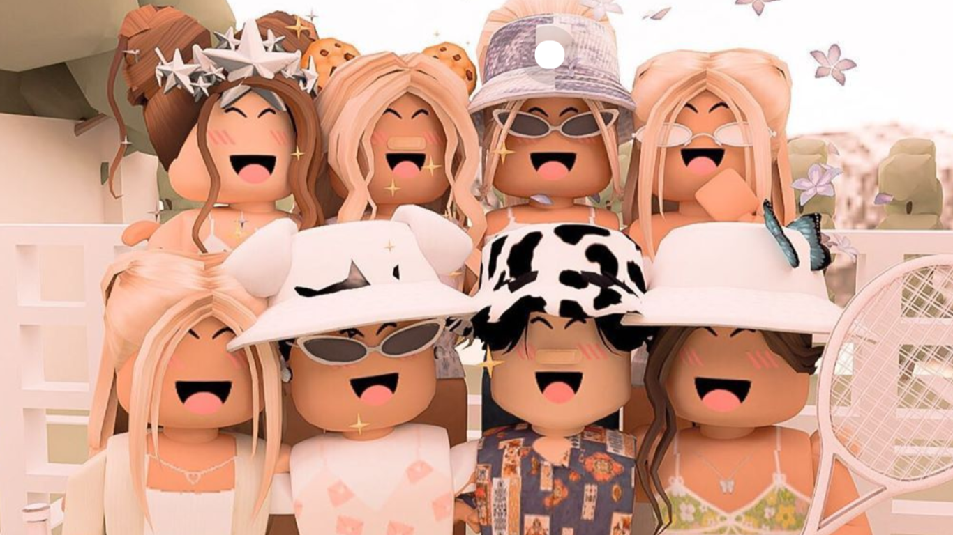 Gruppo avatar Roblox femminili, 1366x768 720p, PC