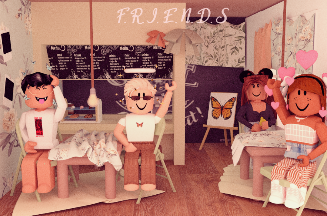 Personaggi Roblox gruppo amiche, 1146x757 HD, iMac