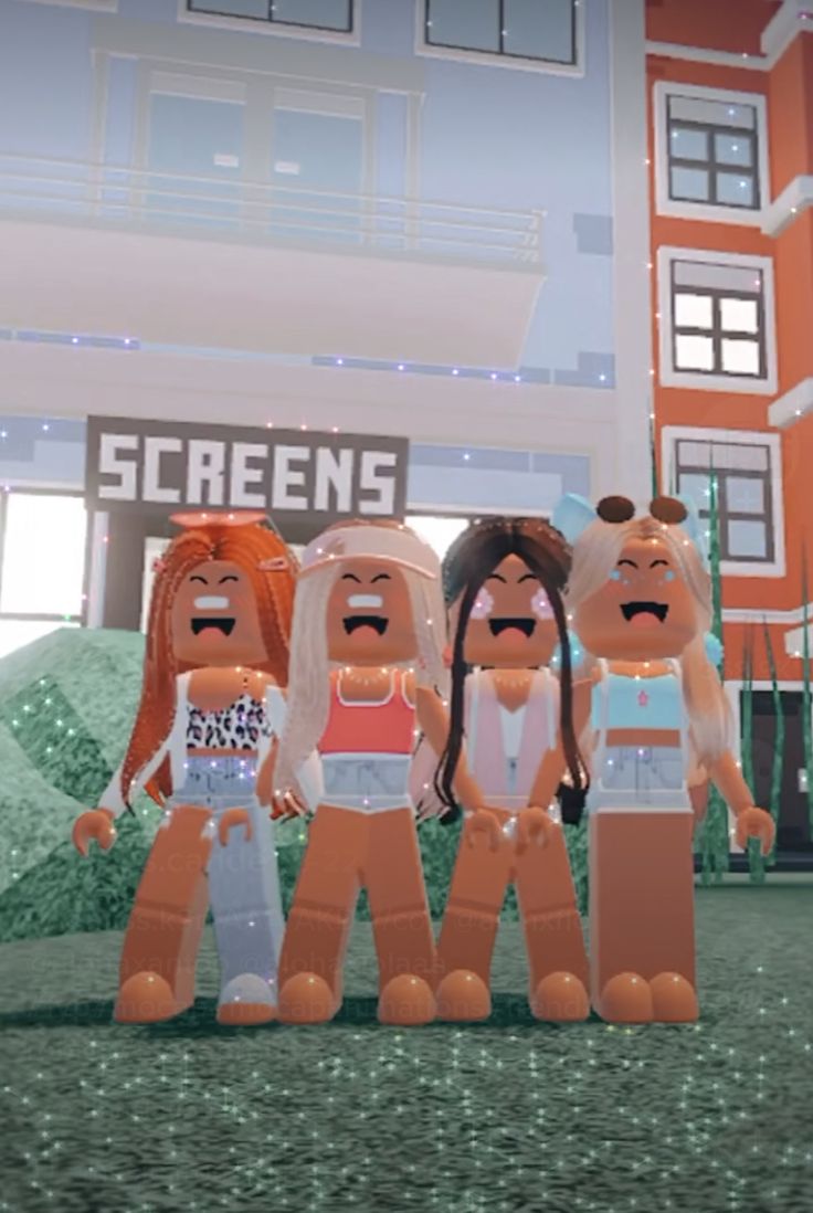 Gruppo personaggi Roblox femminili, 736x1098 Full HD Verticale, Smartphone