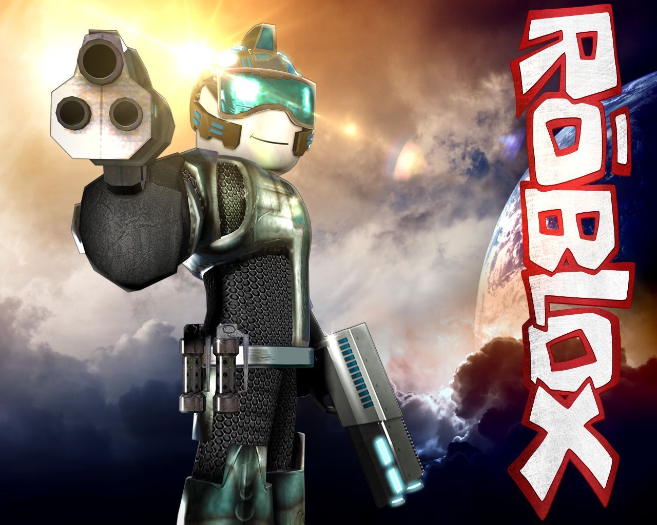 Logo Roblox esplosione città, 1191x670 HD, PC Desktop