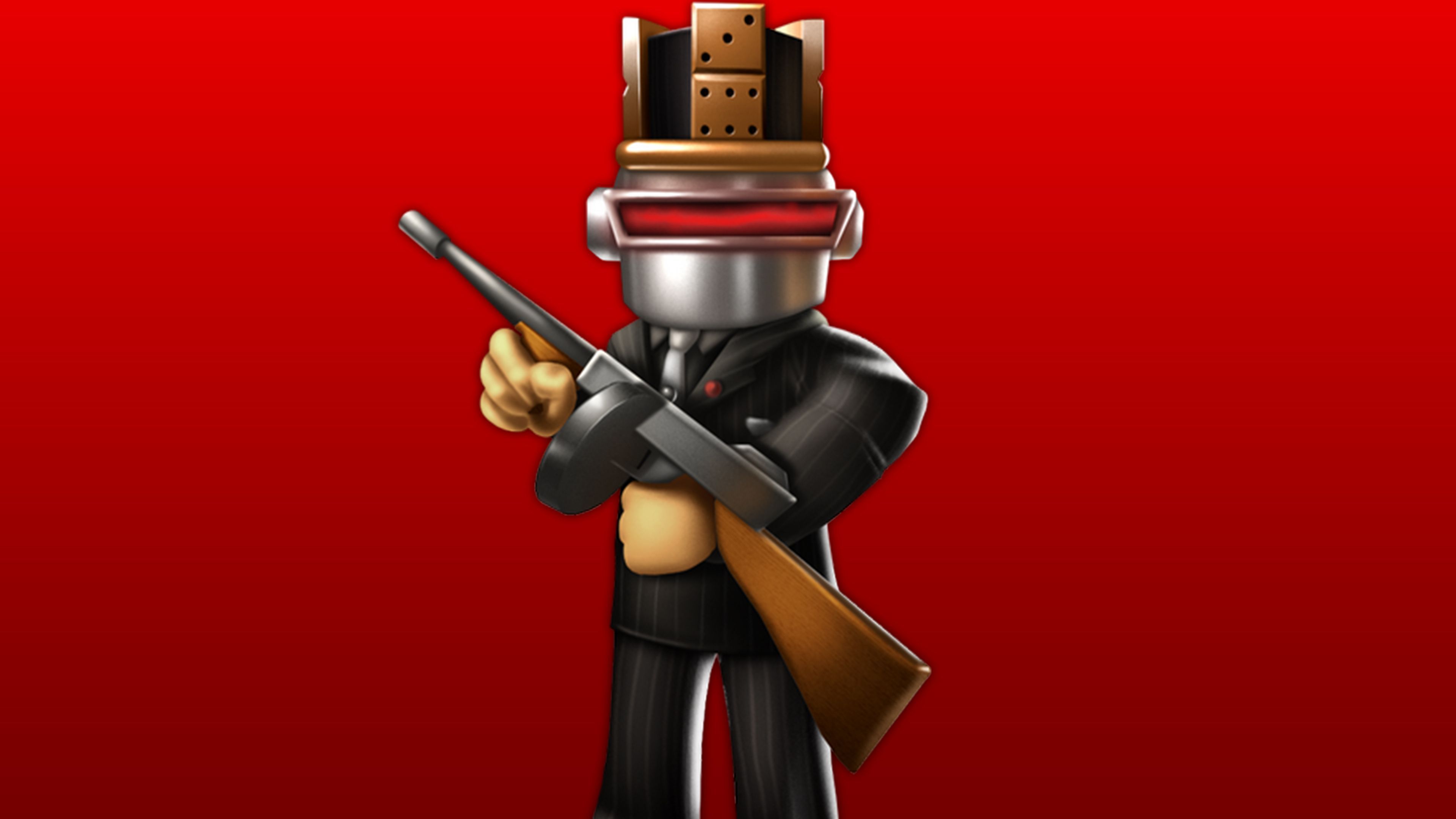 Logo Roblox rosso su blu, 1920x1080 1080p, PC Desktop