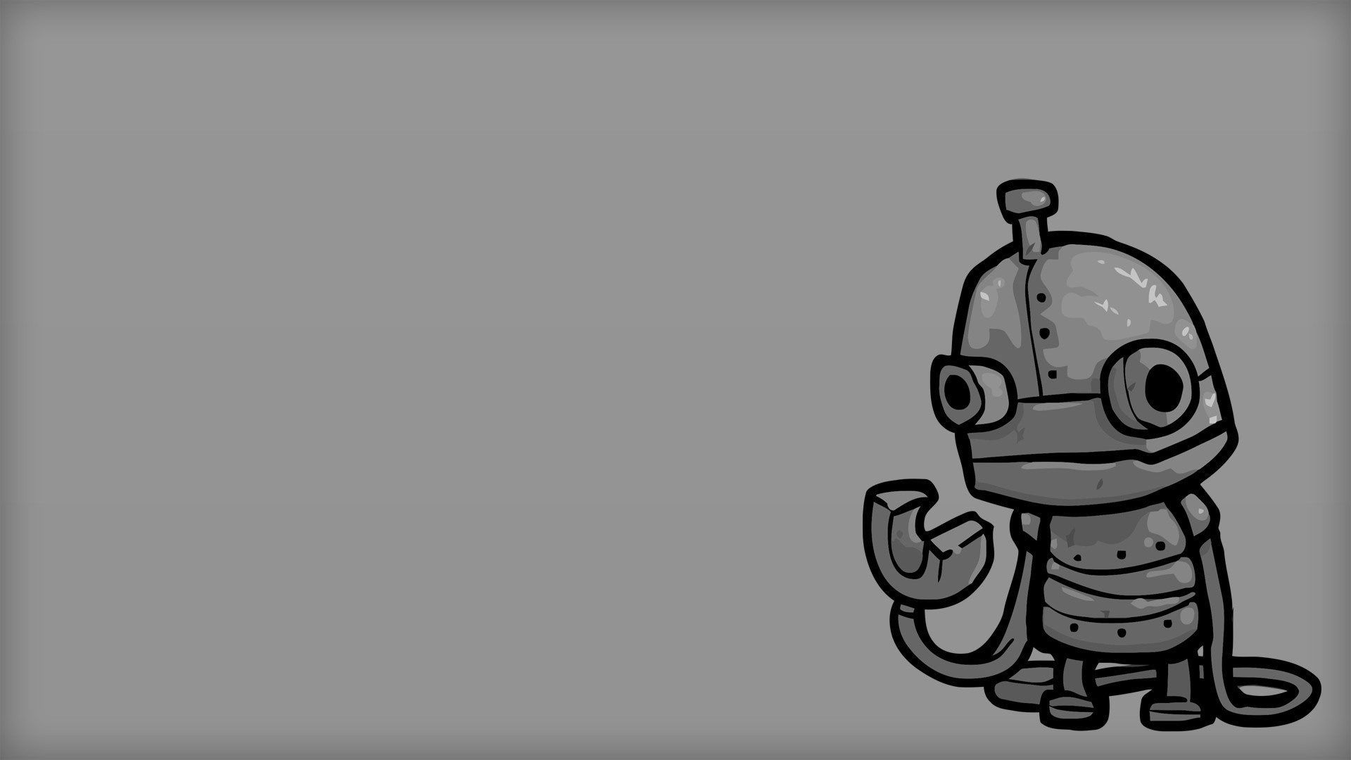Robottino carino grigio, 1920x1080 Full HD 1080p, Desktop