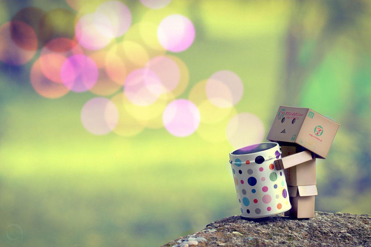 Danbo robot cartone con secchio, 1280x853 HD, Desktop