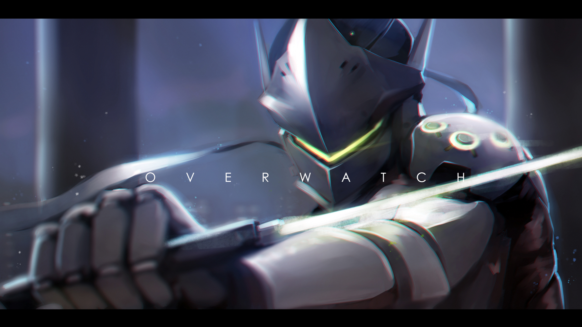 Genji Overwatch robot ninja, 1920x1080 1080p, PC Desktop