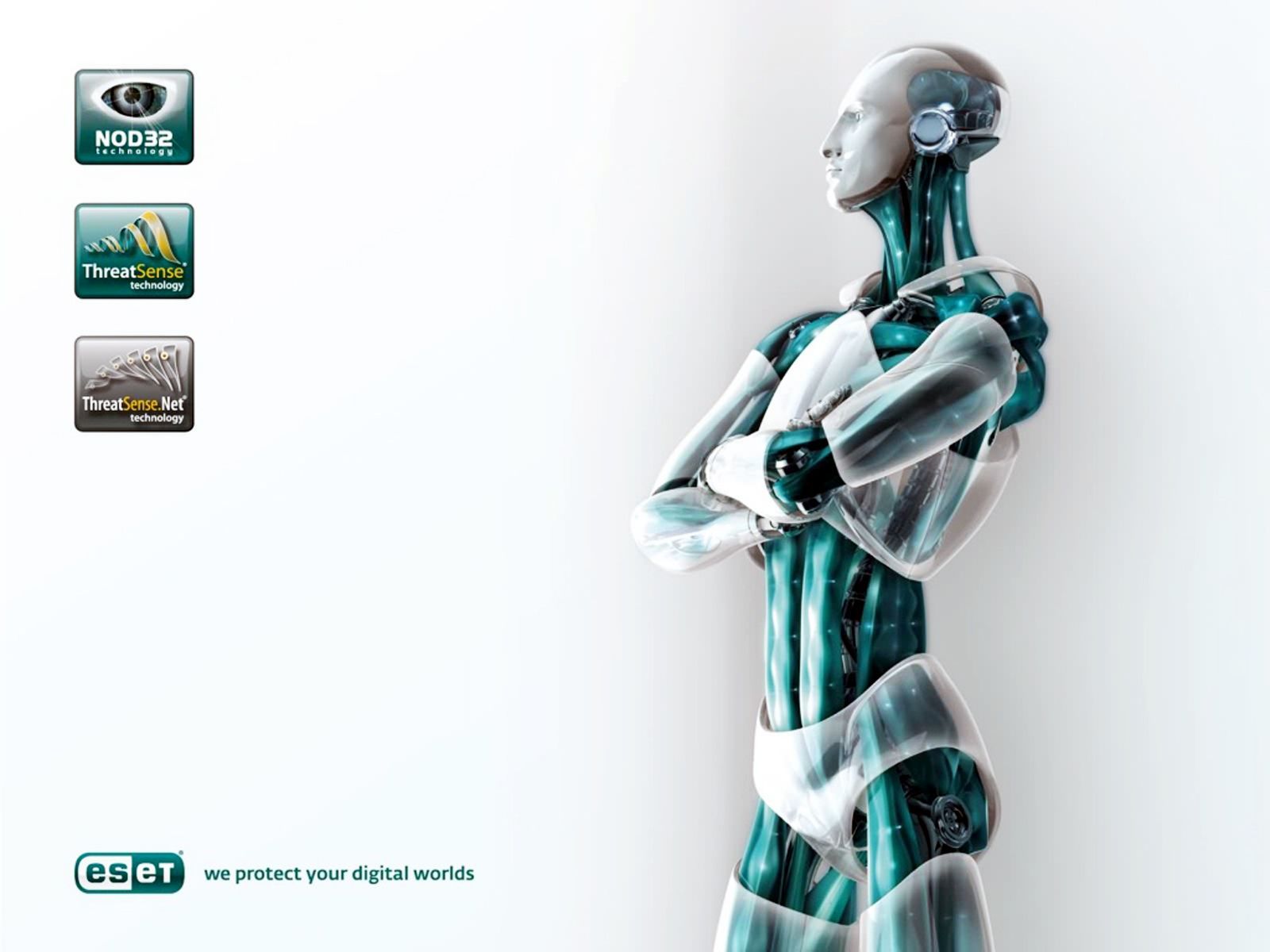 Testa robot umanoide bianco profilo, 1440x900 720p, Laptop