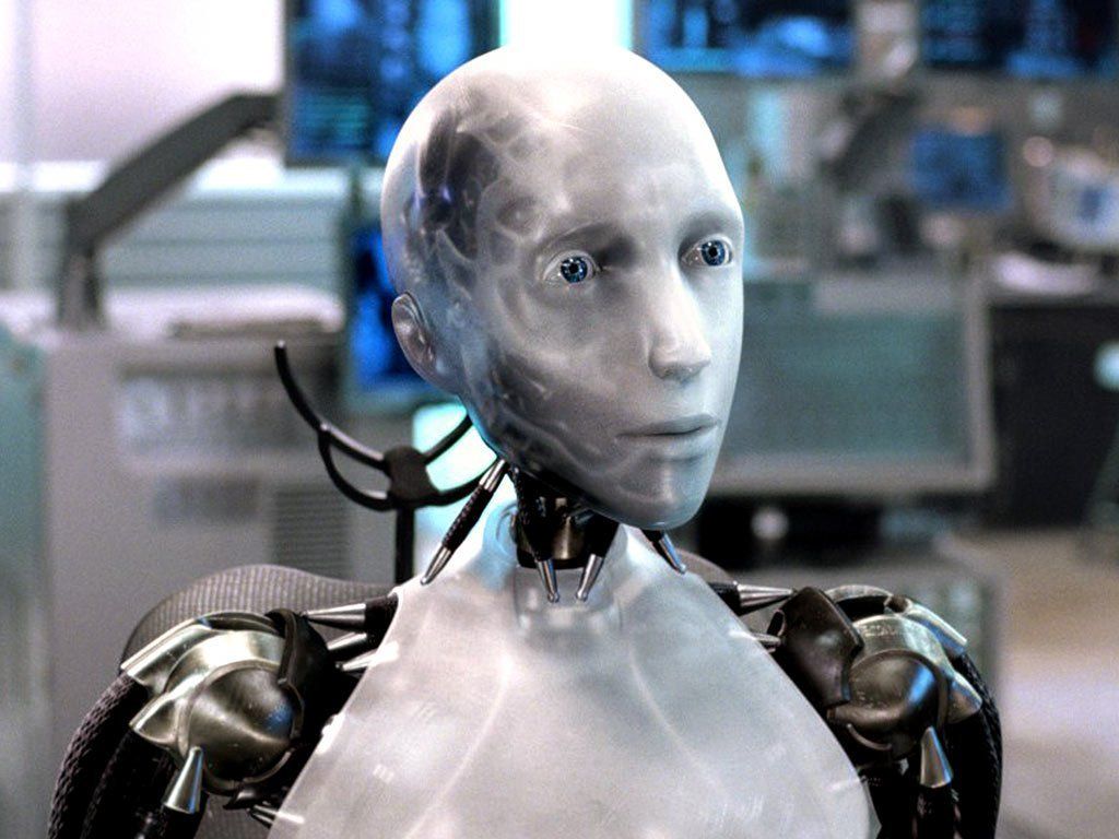 Robot umanoide Sonny, io Robot, 1024x768 HD, Desktop