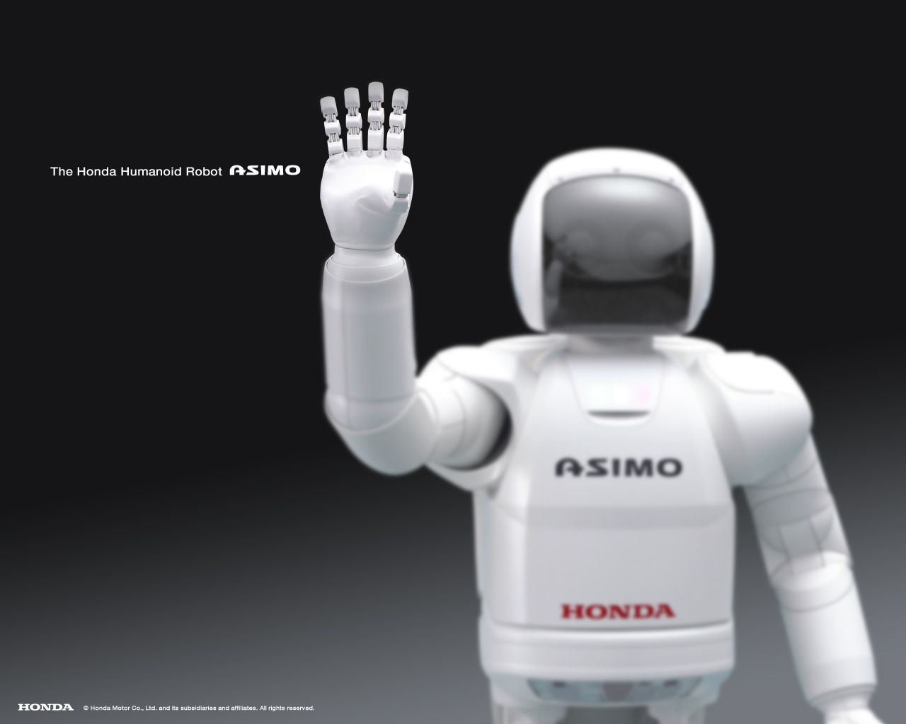 ASIMO robot umanoide Honda, 1280x1024 HD, Desktop