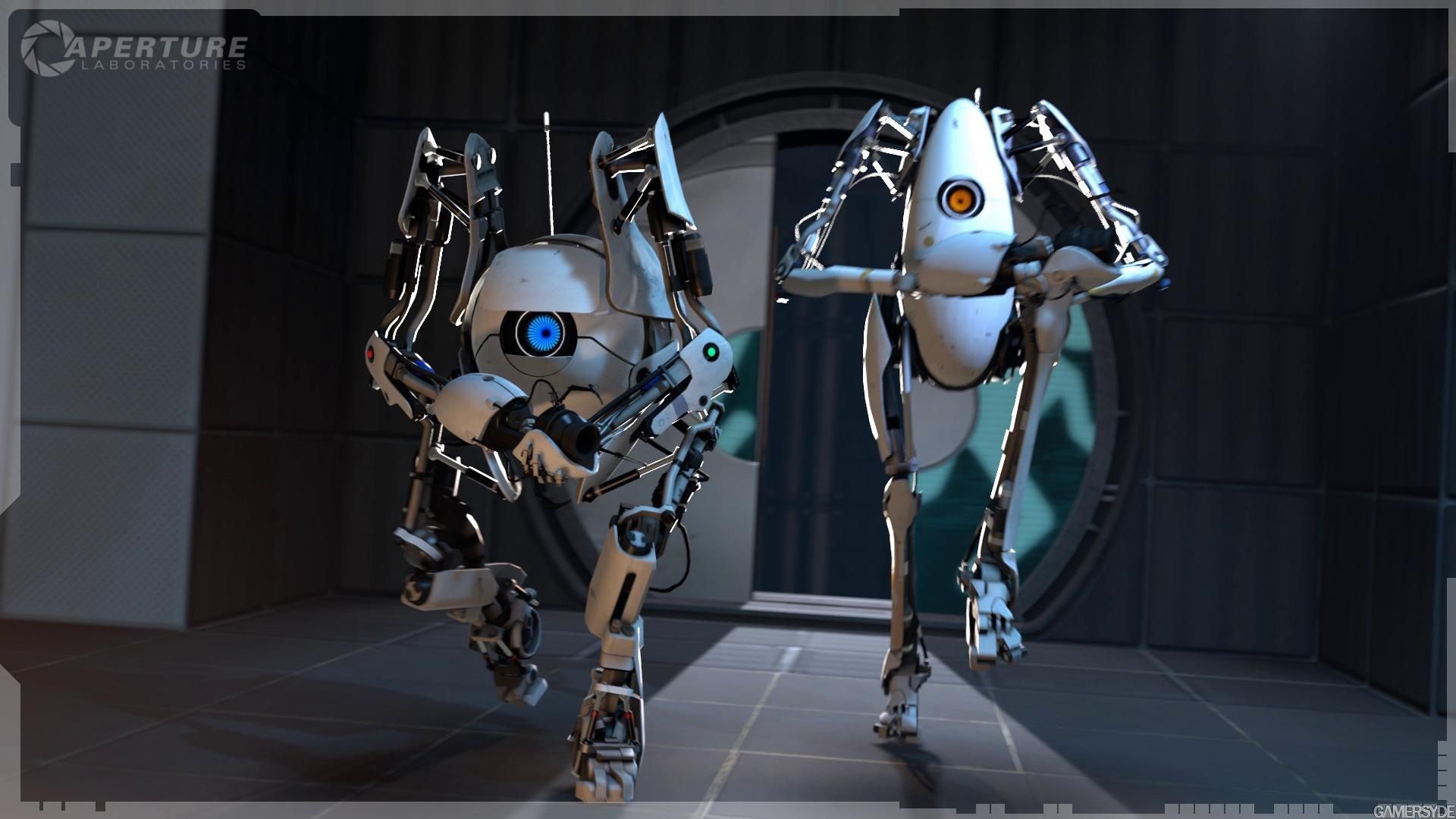 Robot Portal 2, Atlas e P-body, 1920x1080 1080p, PC