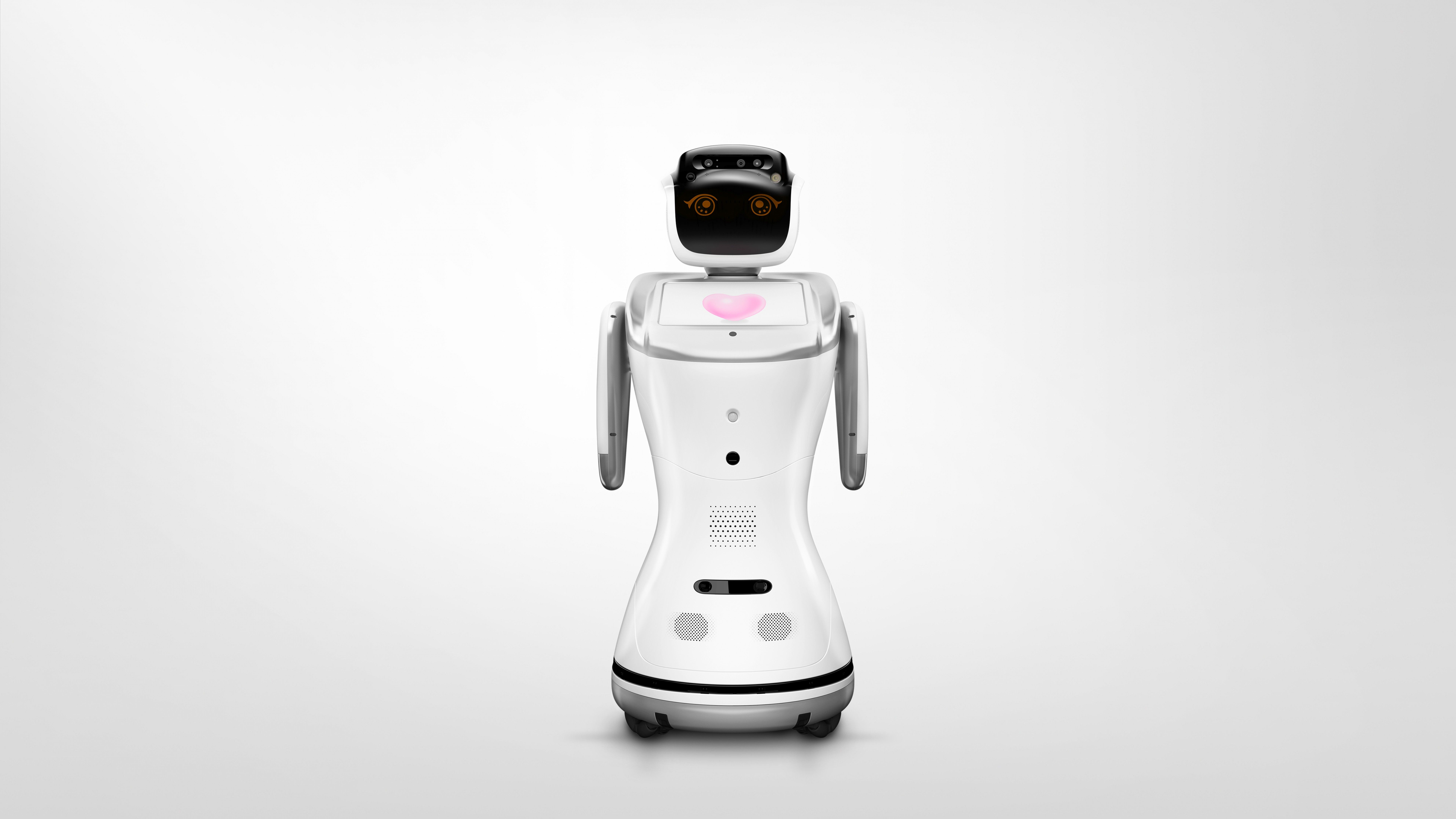 Robot umanoide alla stazione bus, 1920x1080 1080p, Laptop