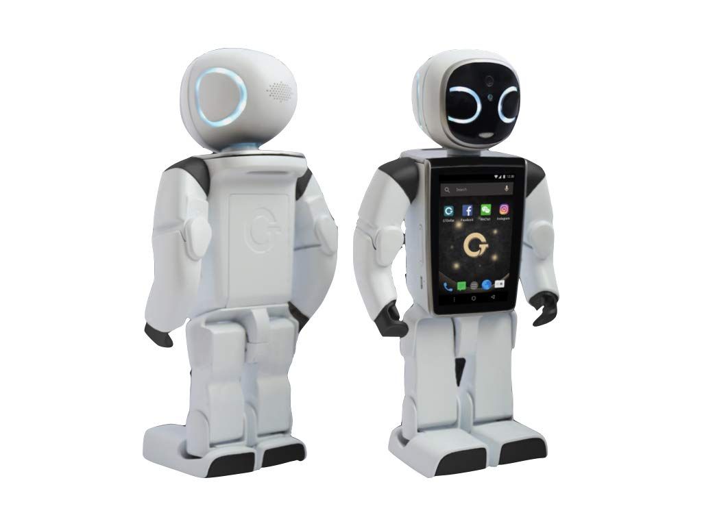 Robot umanoide Pepper bianco, 2000x1140 2K, Laptop