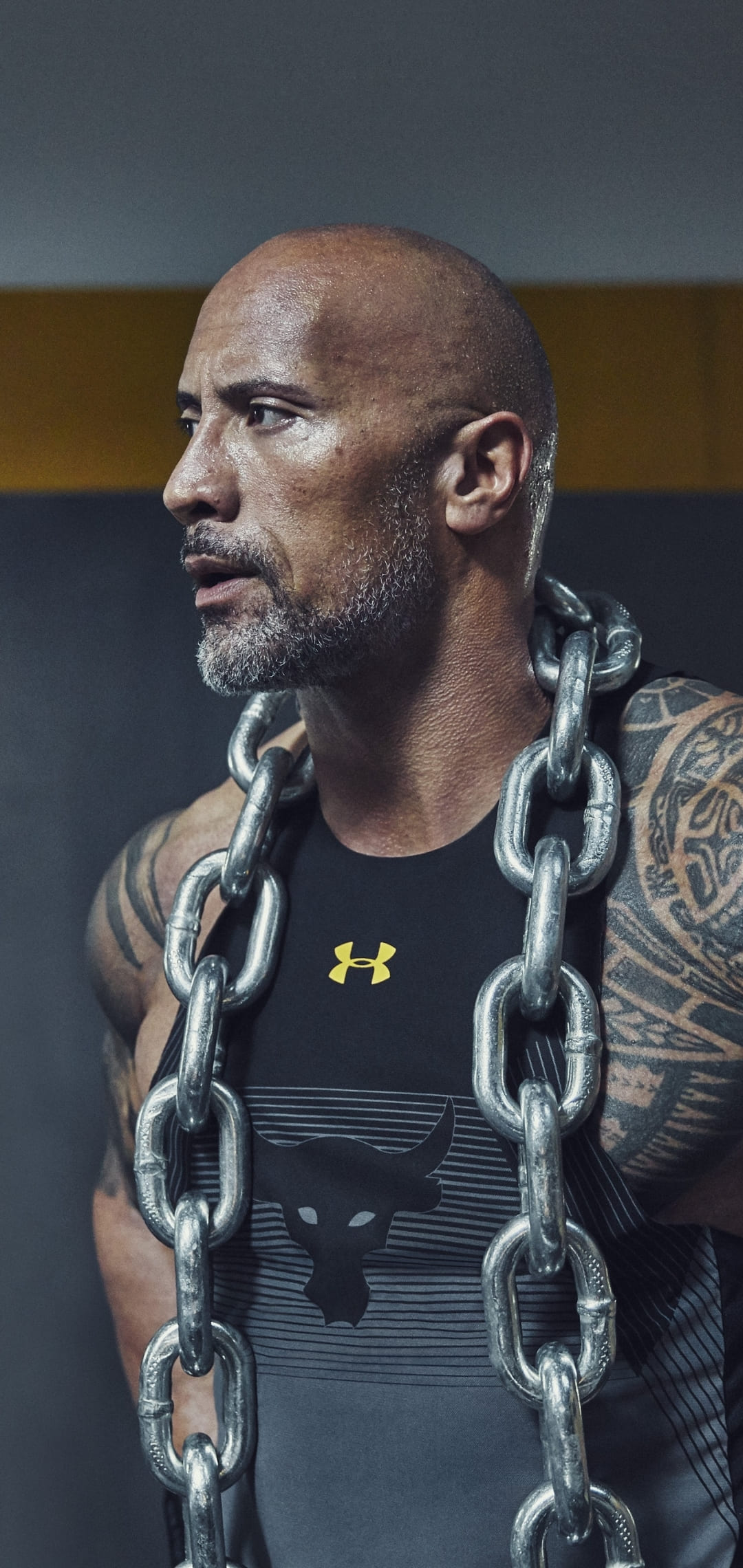 Dwayne Johnson con catene, 1080x2280 Full HD Verticale, Google Pixel