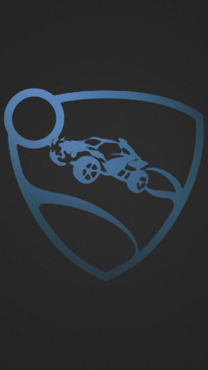 Logo Rocket League blu, 720x1280 Full HD Verticale, iPhone Pro