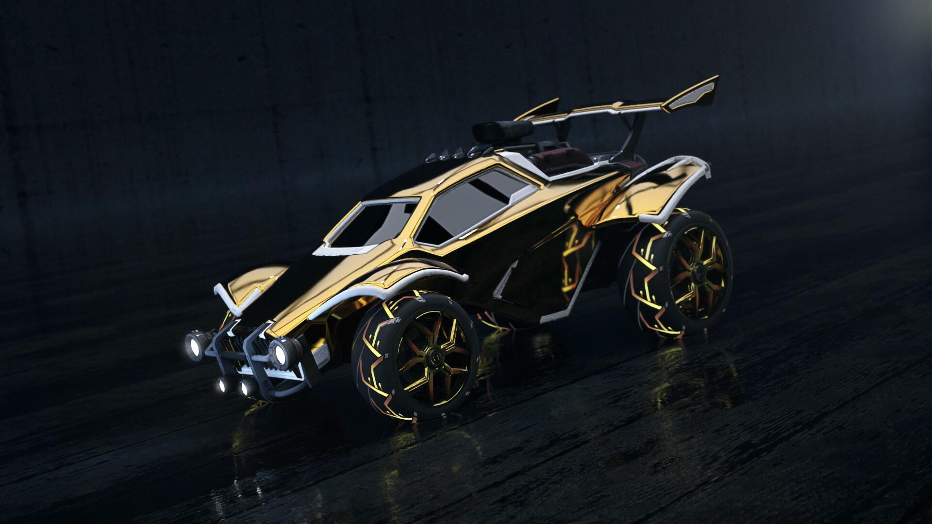Auto Rocket League nera, 3840x2160 4K Ultra HD, Monitor 4K