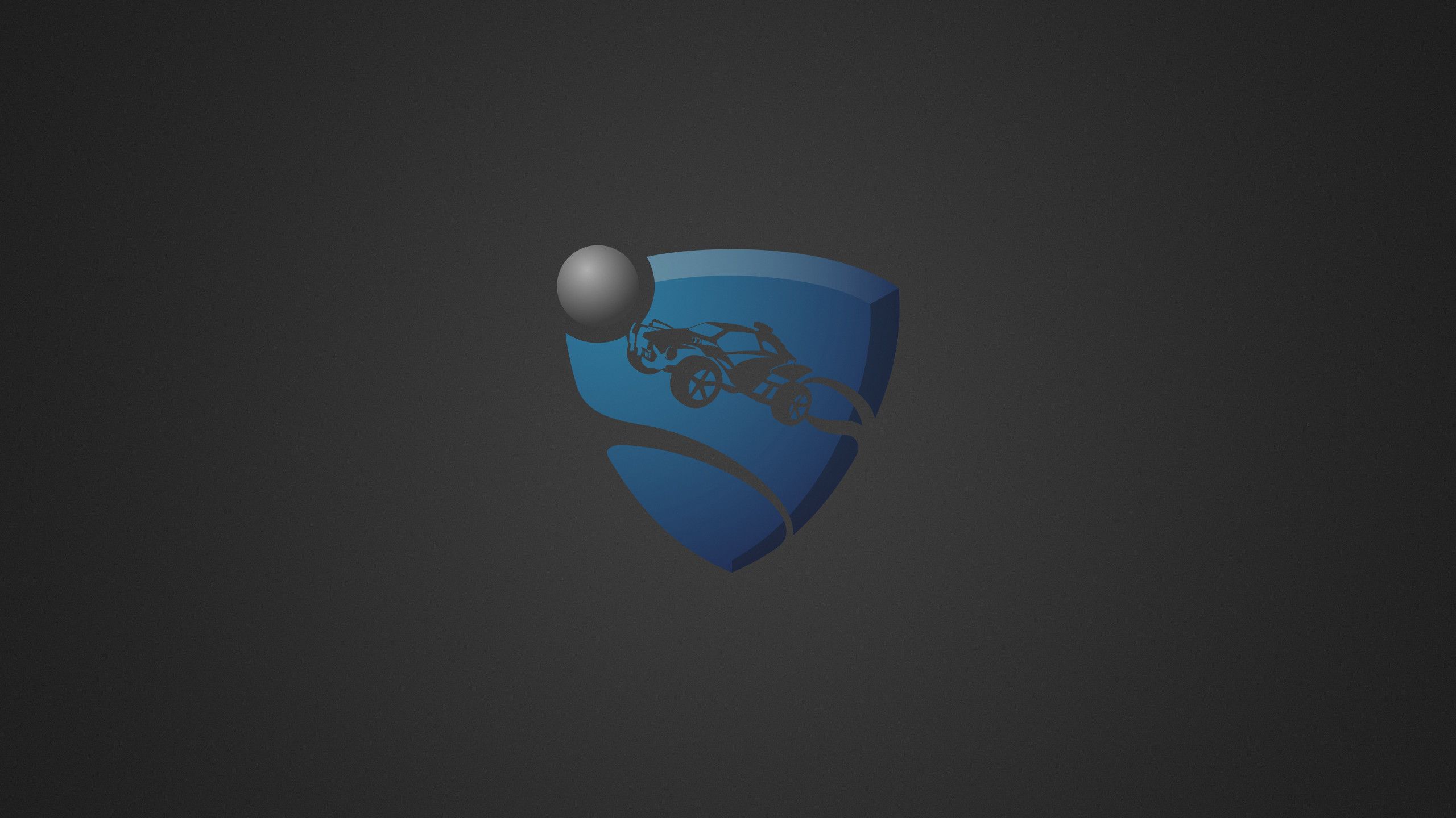 Logo Rocket League blu, 3840x2160 Ultra HD, 4K TV