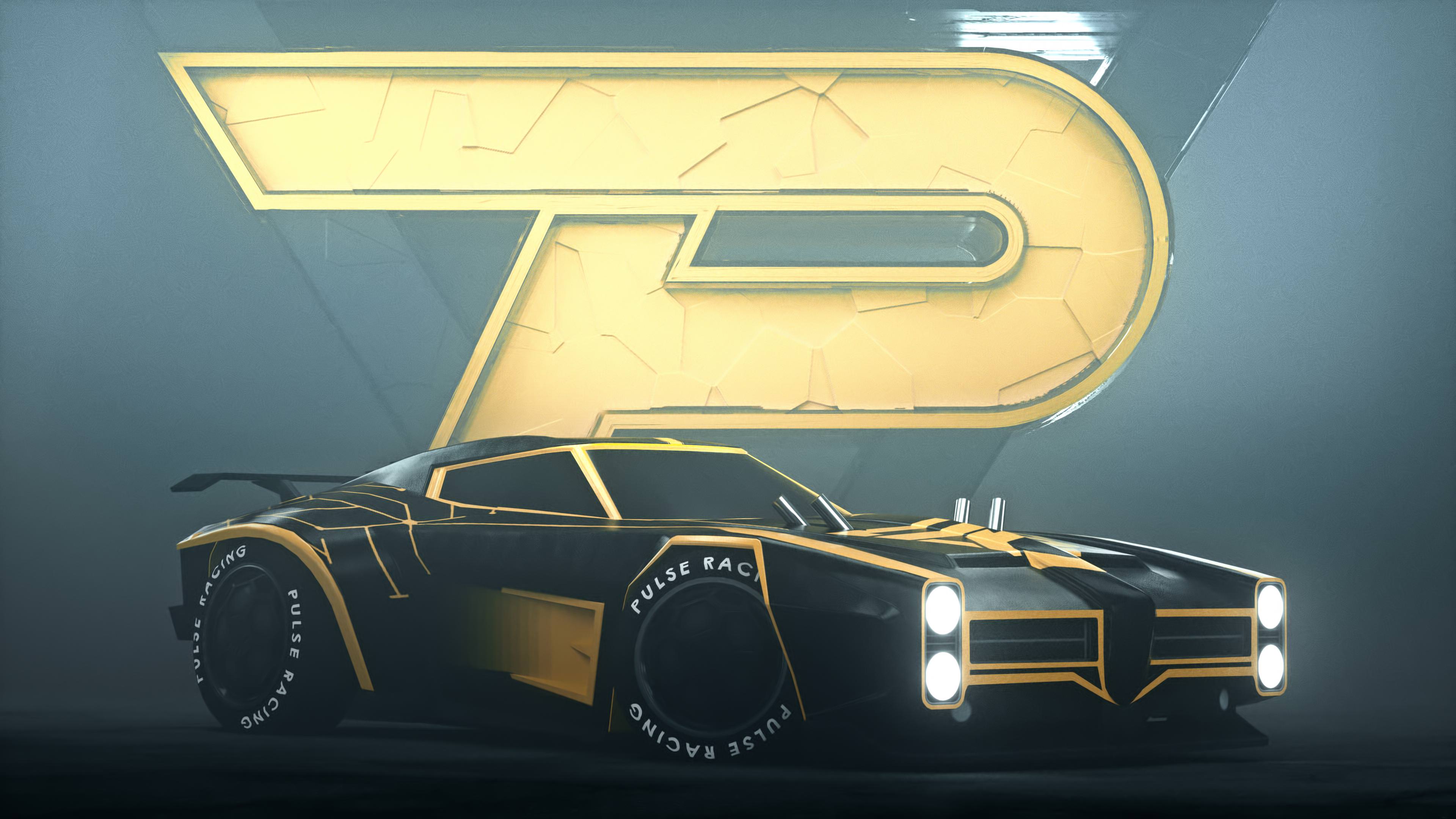 Teschio poligonale retrowave neon, 3840x2160 Ultra HD, 4K TV