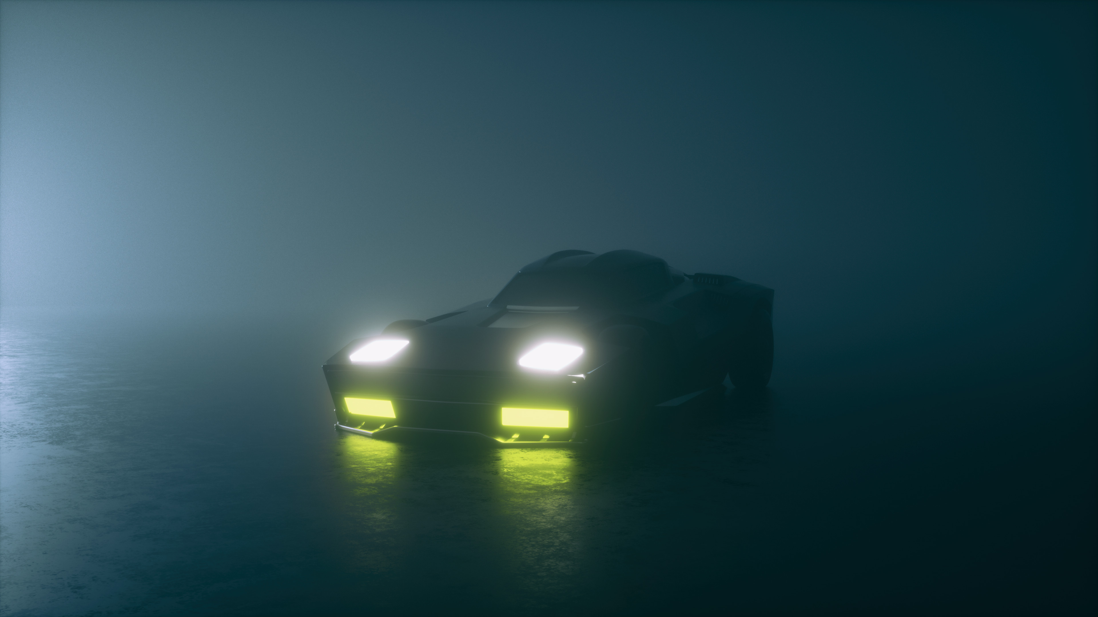 Auto Rocket League fari verdi, 3840x2160 UHD, PC 4K