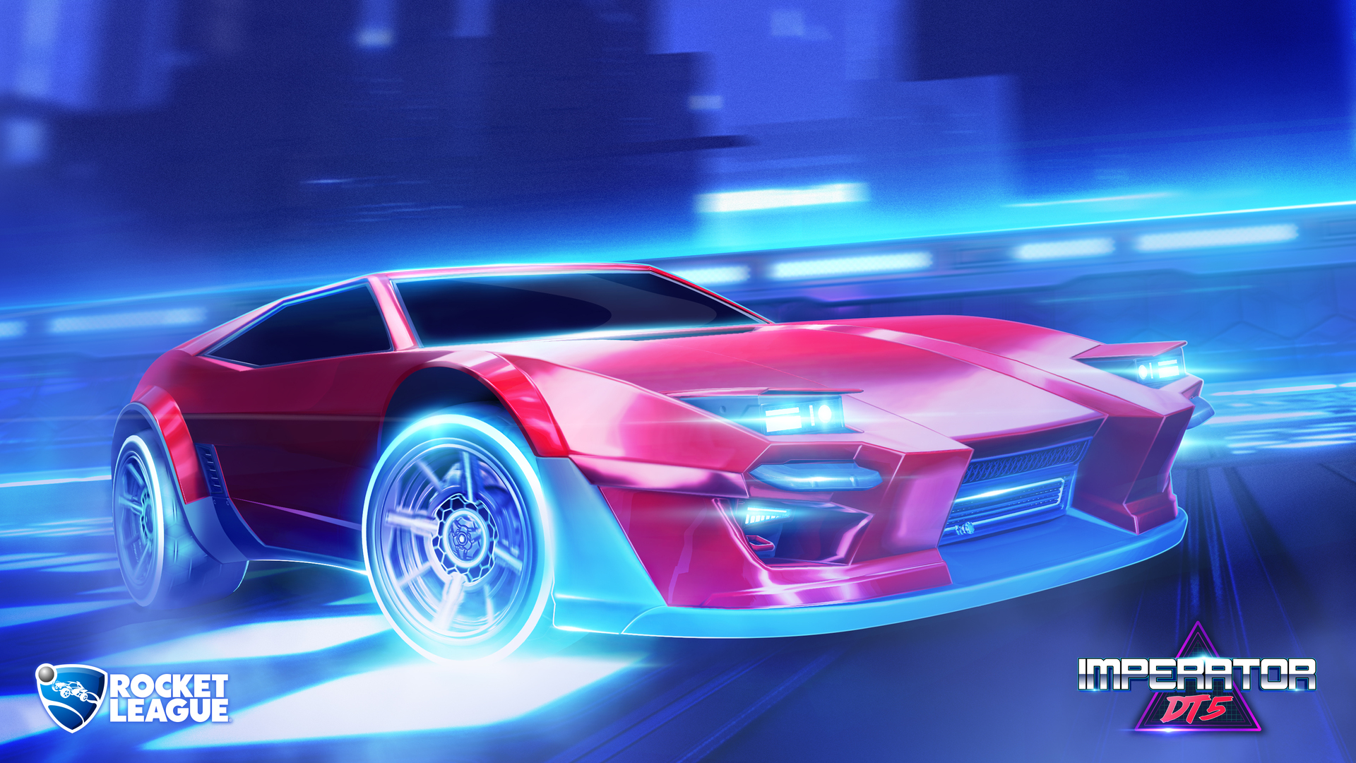 Auto rossa Rocket League Imperator, 1920x1080 1080p, Desktop