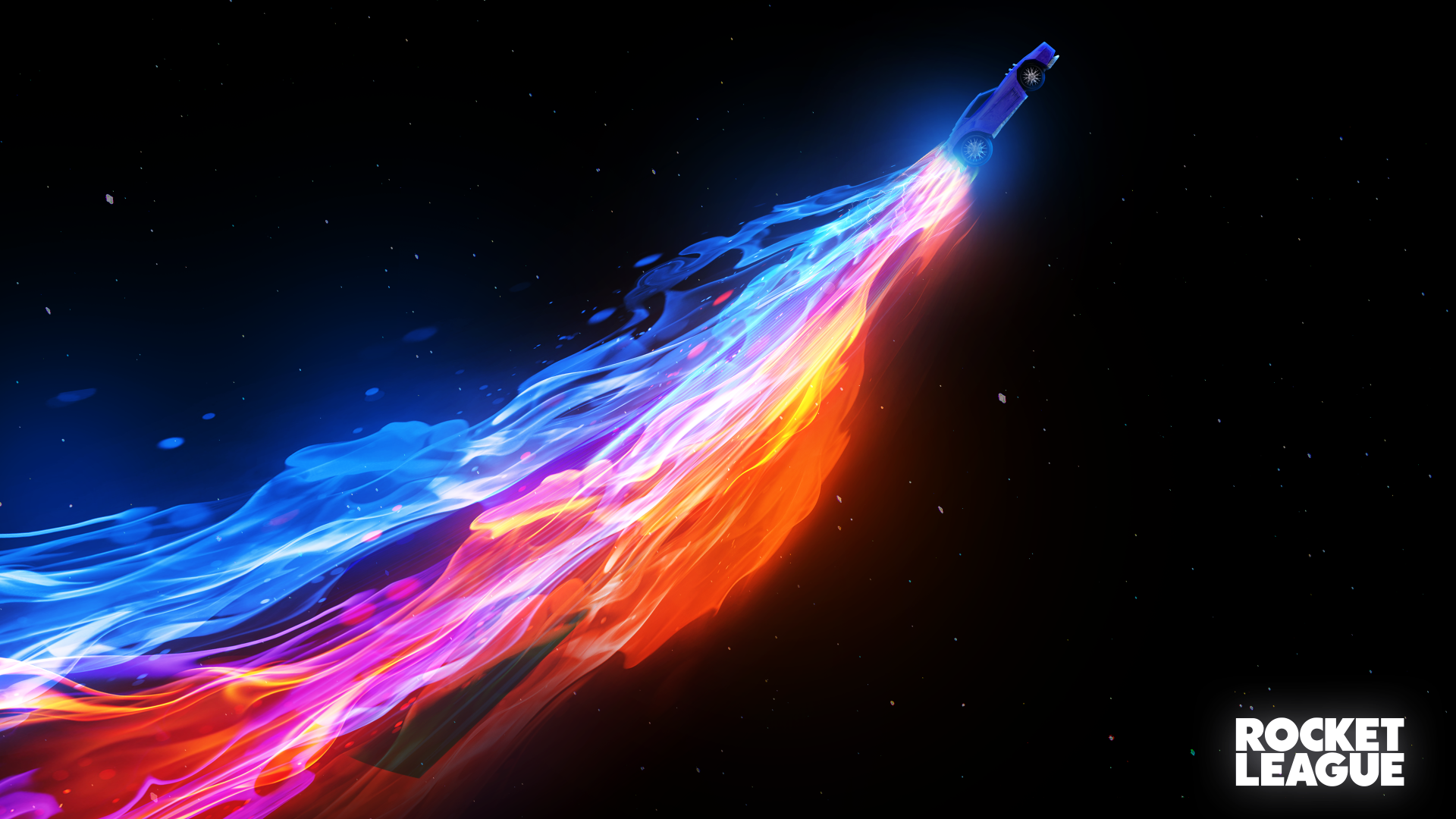 Scia colorata Rocket League, 1920x1080 1080p, Desktop