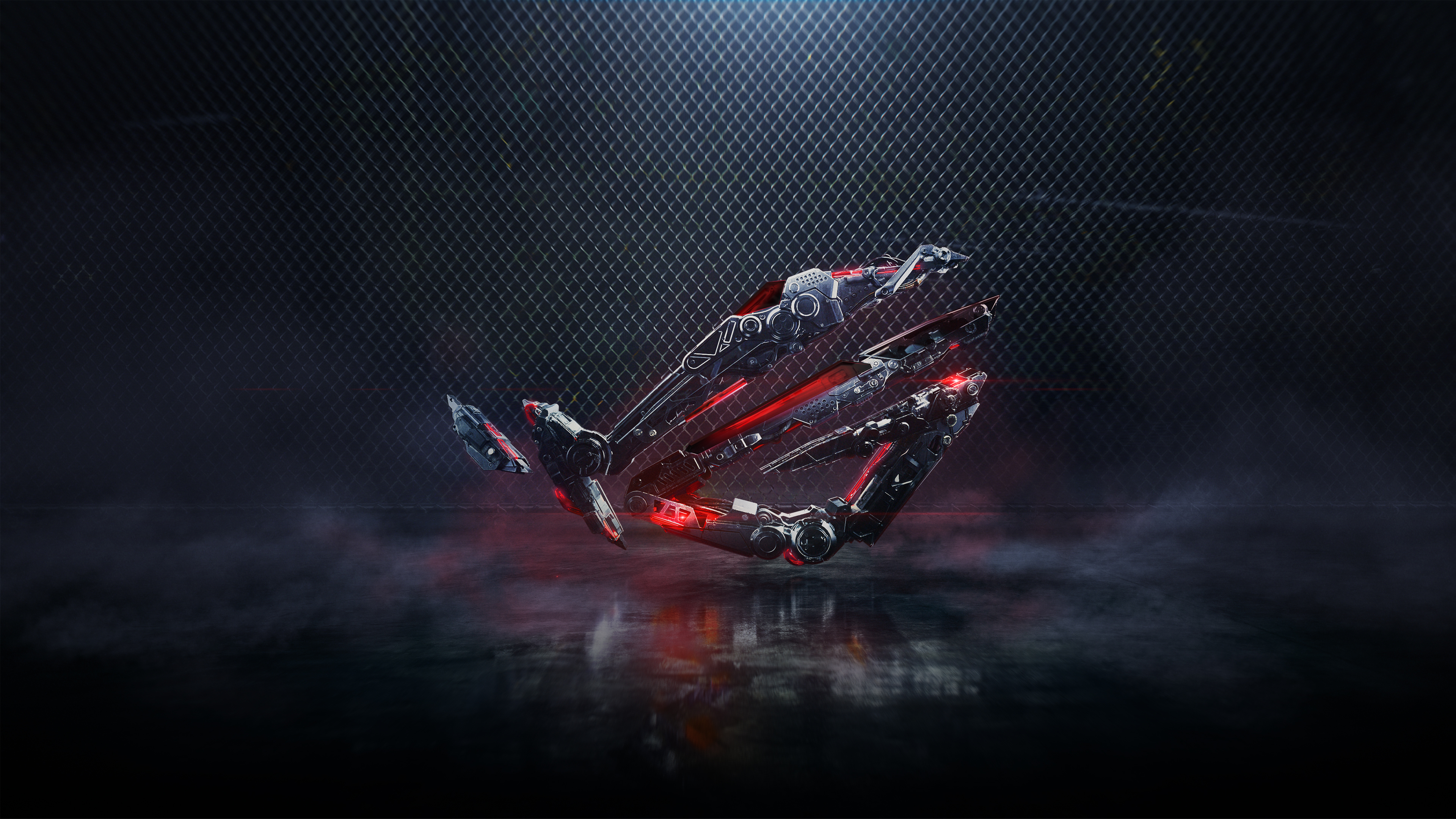 Logo ROG occhio robotico, Republic of Gamers, 3840x2160 4K, Desktop 4K