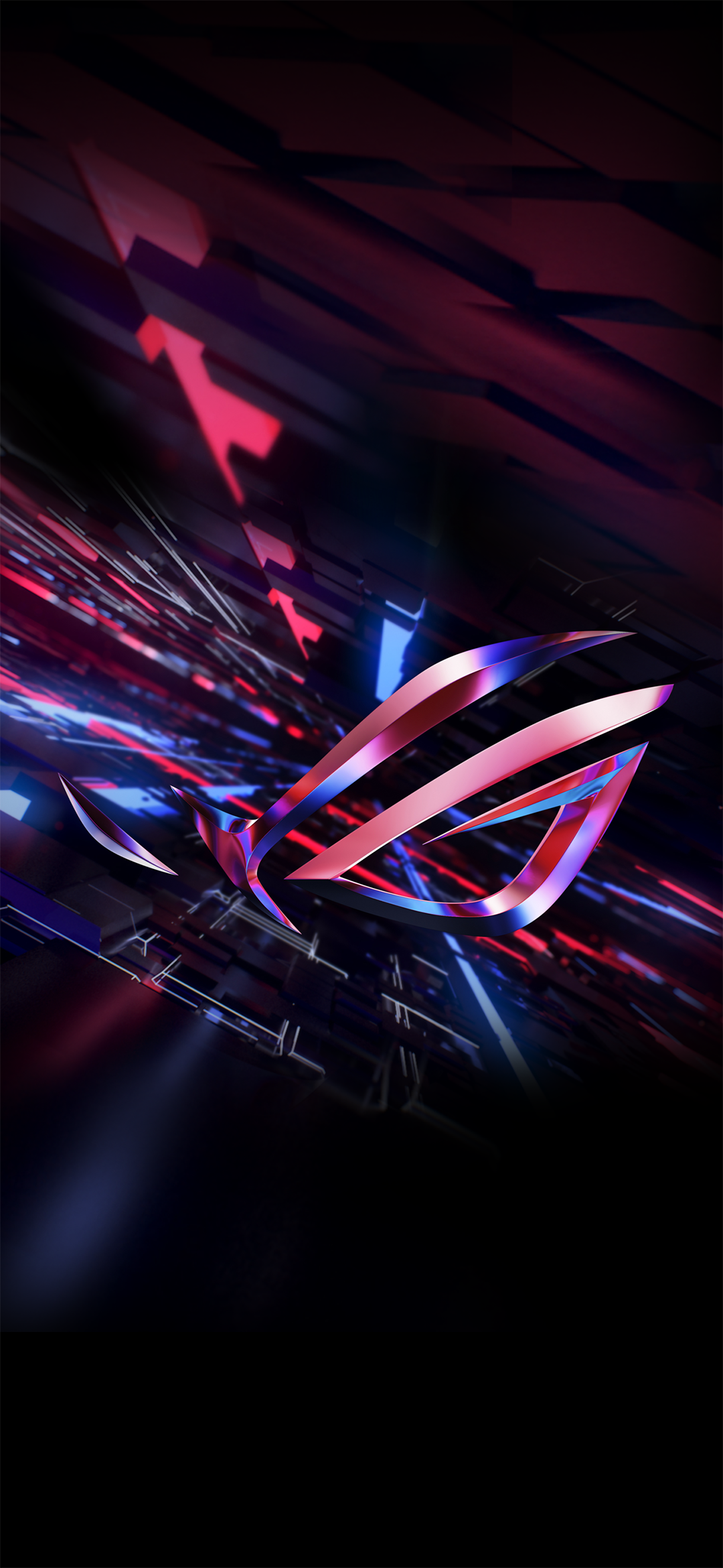 Logo ROG rosso e blu, 1080x2340 Verticale, Xiaomi