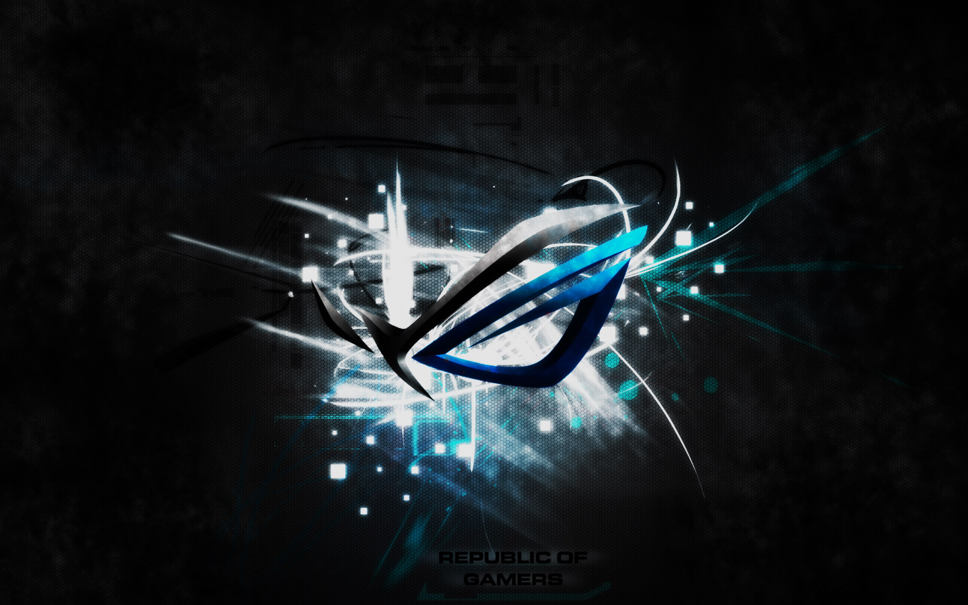Logo ROG astratto blu, 1920x1200 Full HD+, Laptop