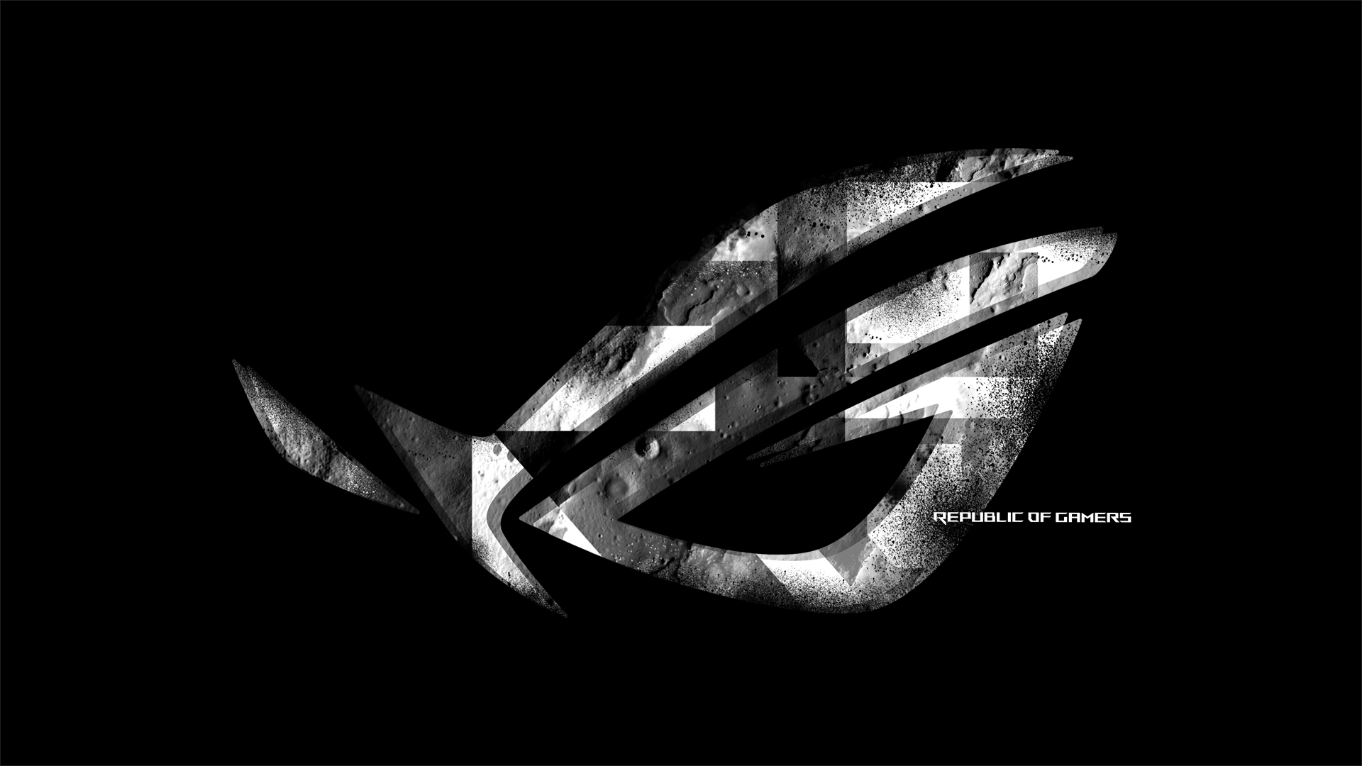 Logo ROG Republic of Gamers, 1920x1080 1080p, PC Desktop