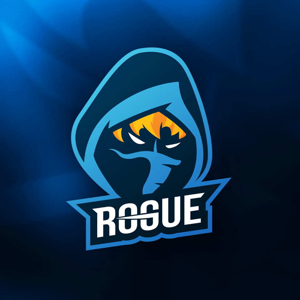 Logo Rogue eSports blu, 960x960 HD, PC