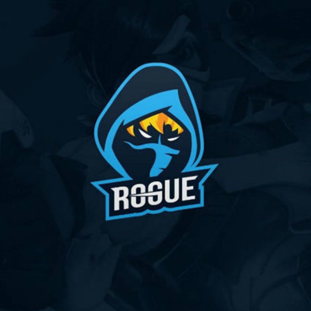Logo Rogue eSports blu, 1024x1024 HD, Desktop