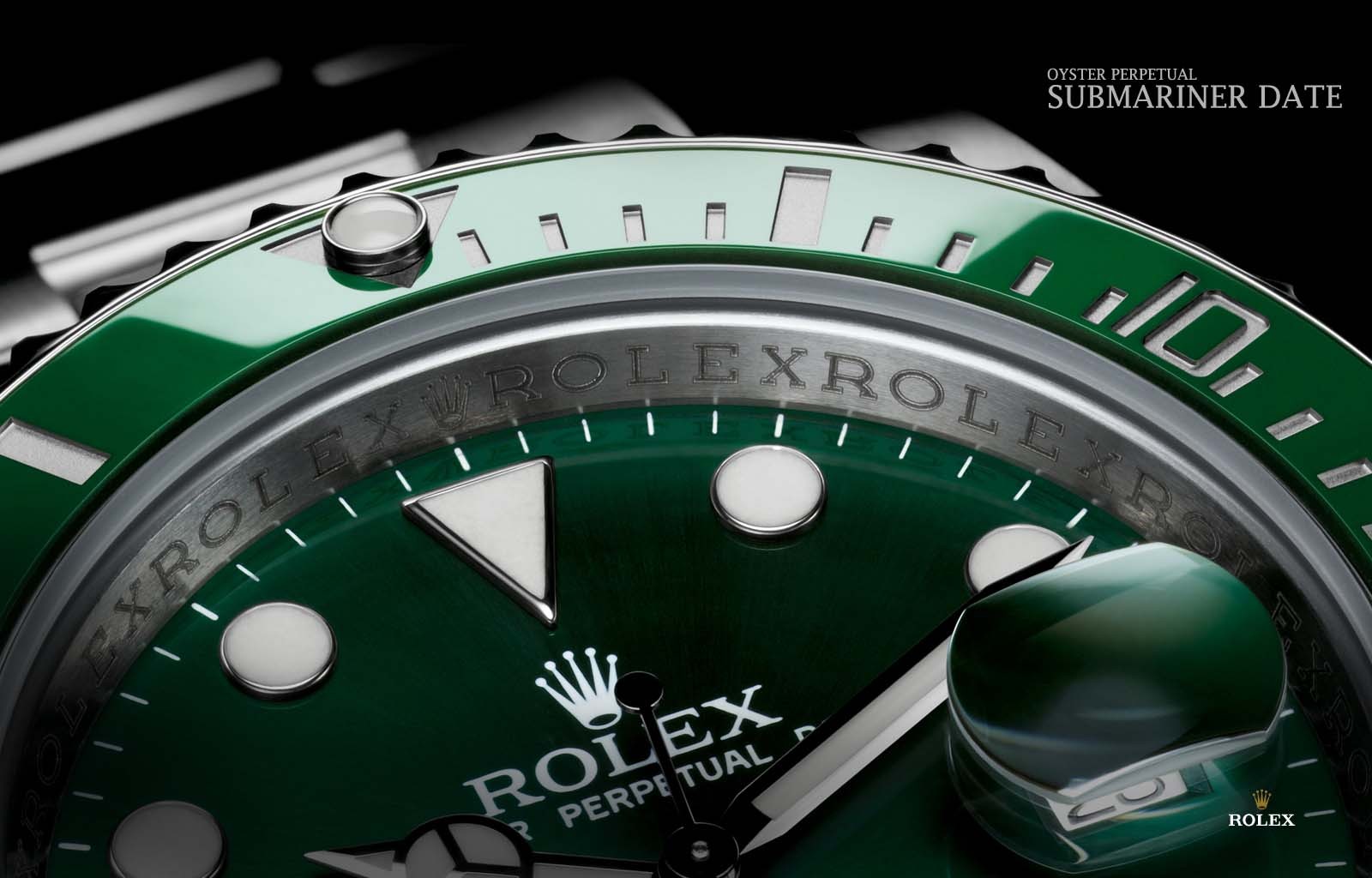 Orologio Rolex Submariner verde, 1600x1024 HD, Laptop