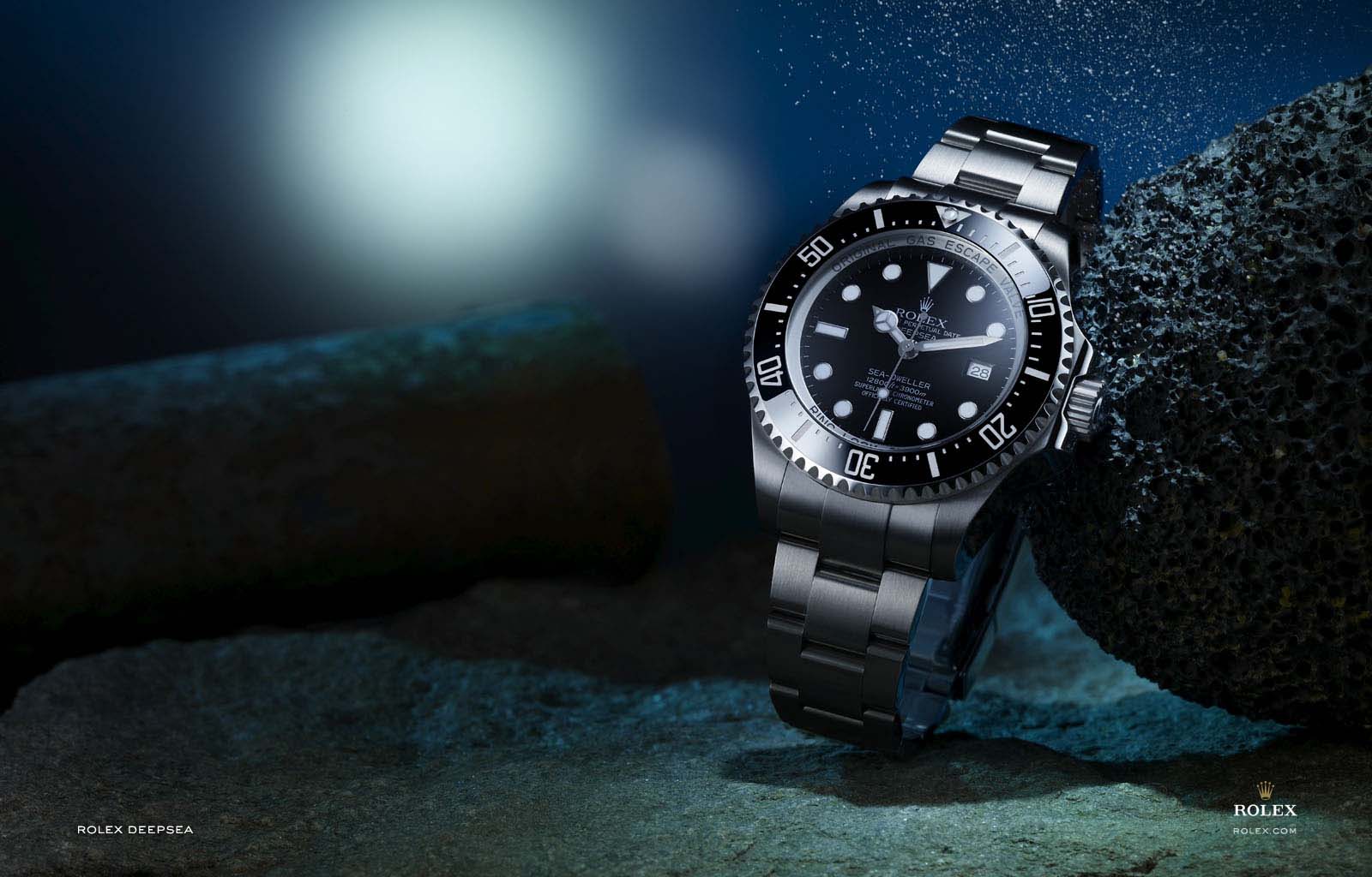 Orologio Rolex sott'acqua, 1600x1024 HD Ready, Desktop
