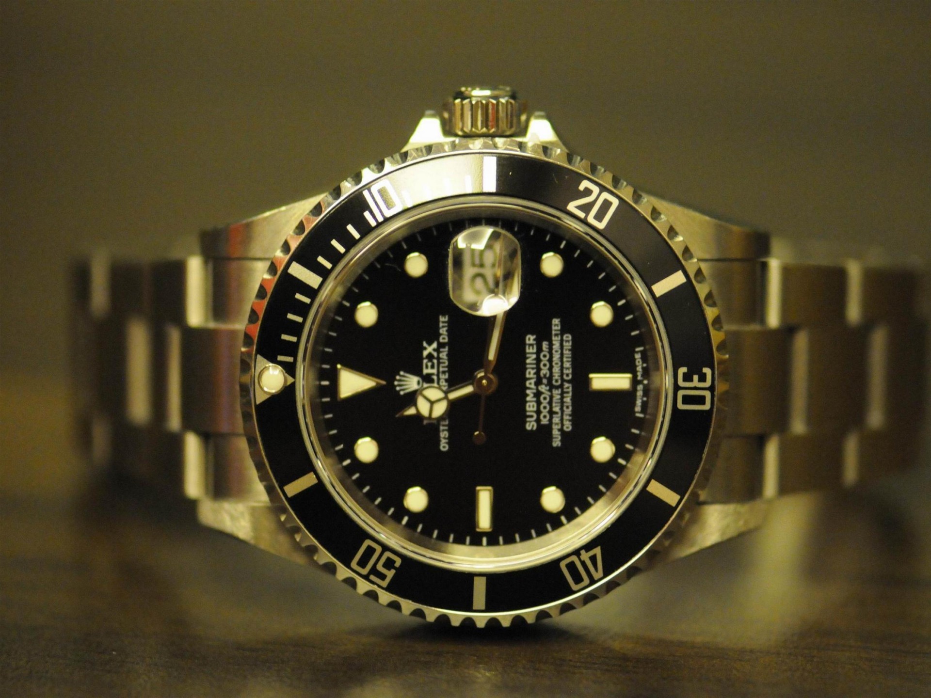 Orologio Rolex Submariner nero, 1920x1440 Full HD+, PC