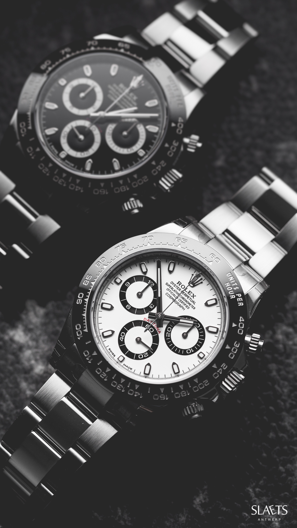 Orologi Rolex Daytona bianco e nero, 945x1680 Full HD Verticale, Smartphone
