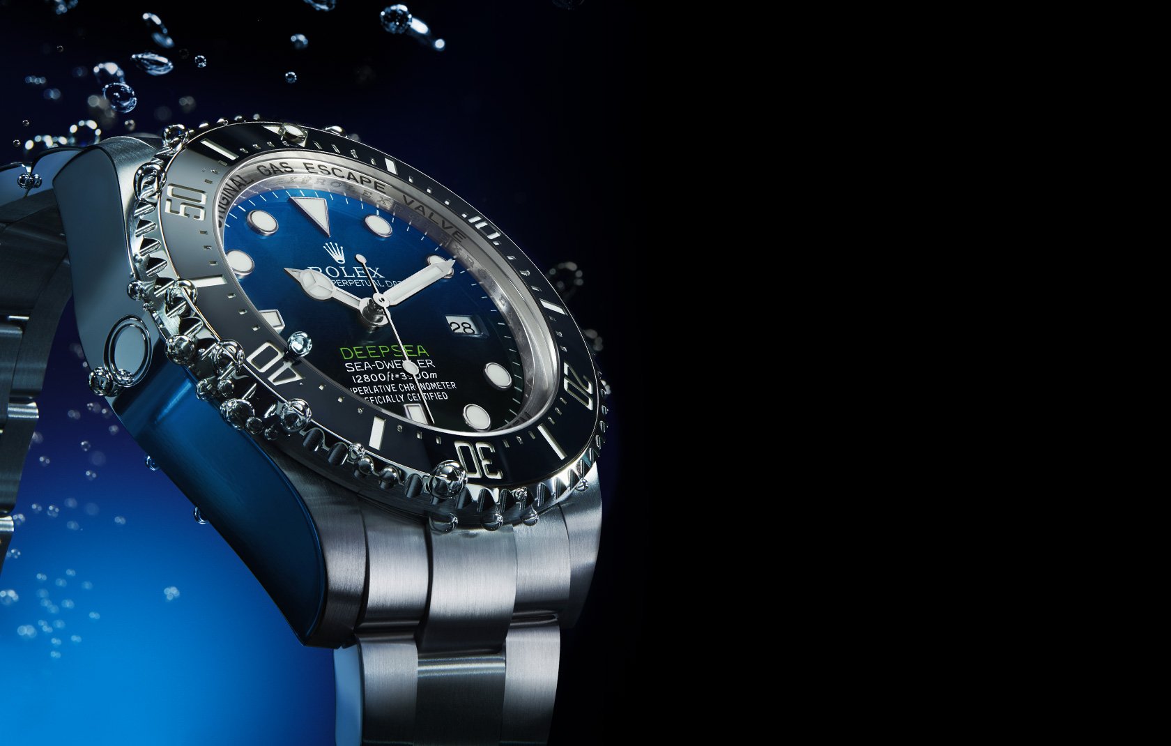 Orologio Rolex subacqueo blu, 1680x1070 HD, Desktop